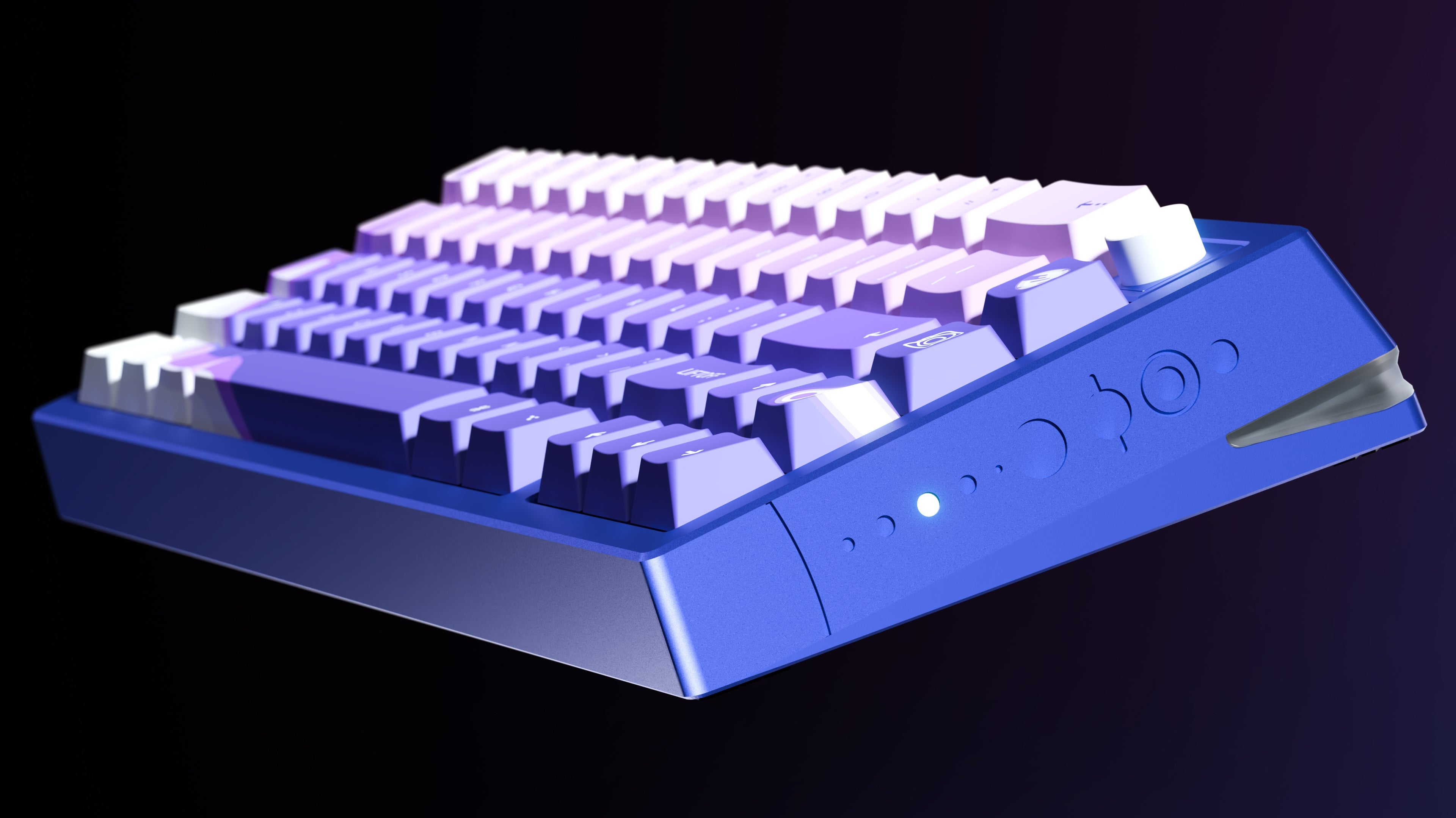 QwertyKey x Meletrix Zoom65 V3 Liftoff, Custom Aluminum Keyboard, Bluetooth, Wireless, QMK/VIA, Full RGB