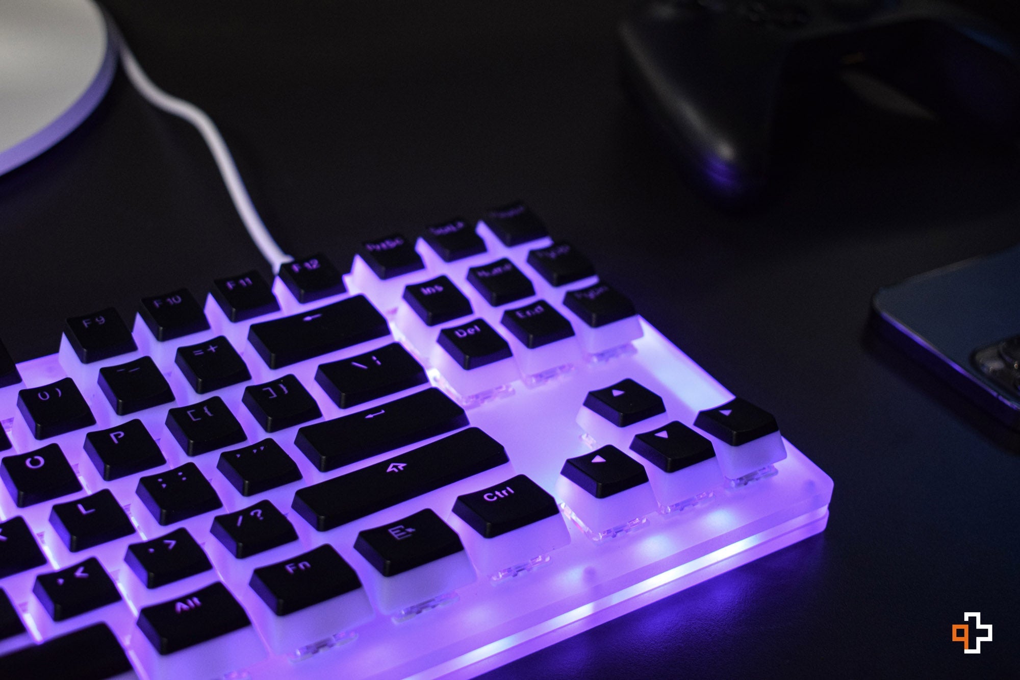 Set Keycaps Milky Pudding Translucent Profile OEM Material PBT - QwertyKey