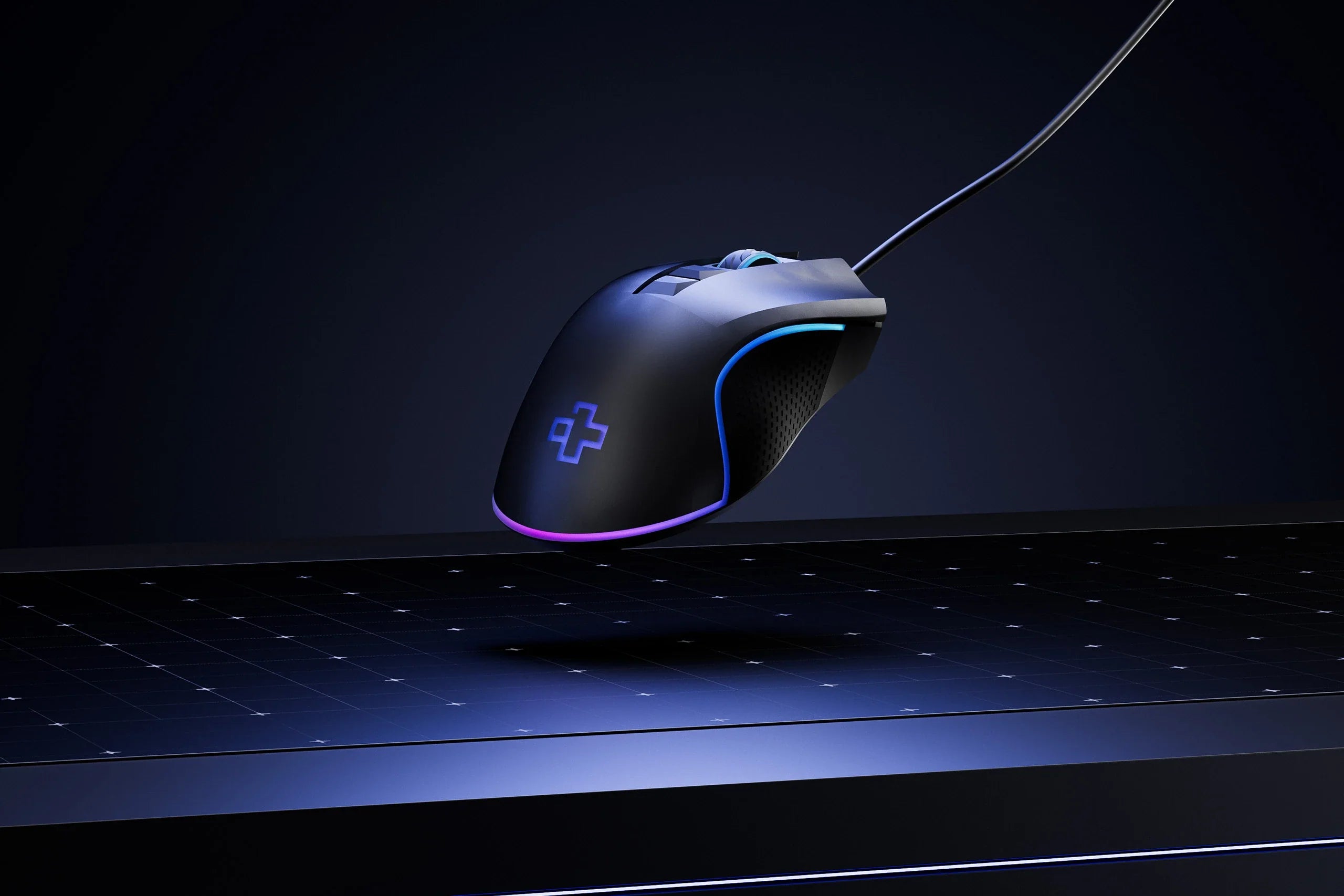 QwertyKey Forge Black, RGB, 12.000 DPI, Software Gaming Mouse