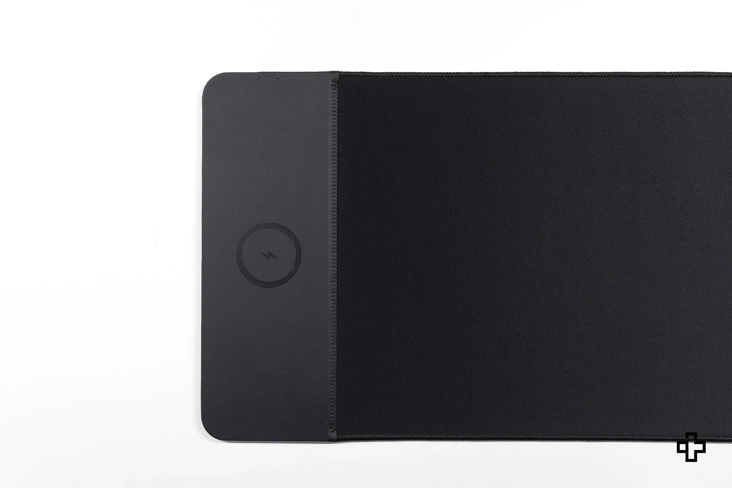 Deskmat Mousepad Wireless Charging Black