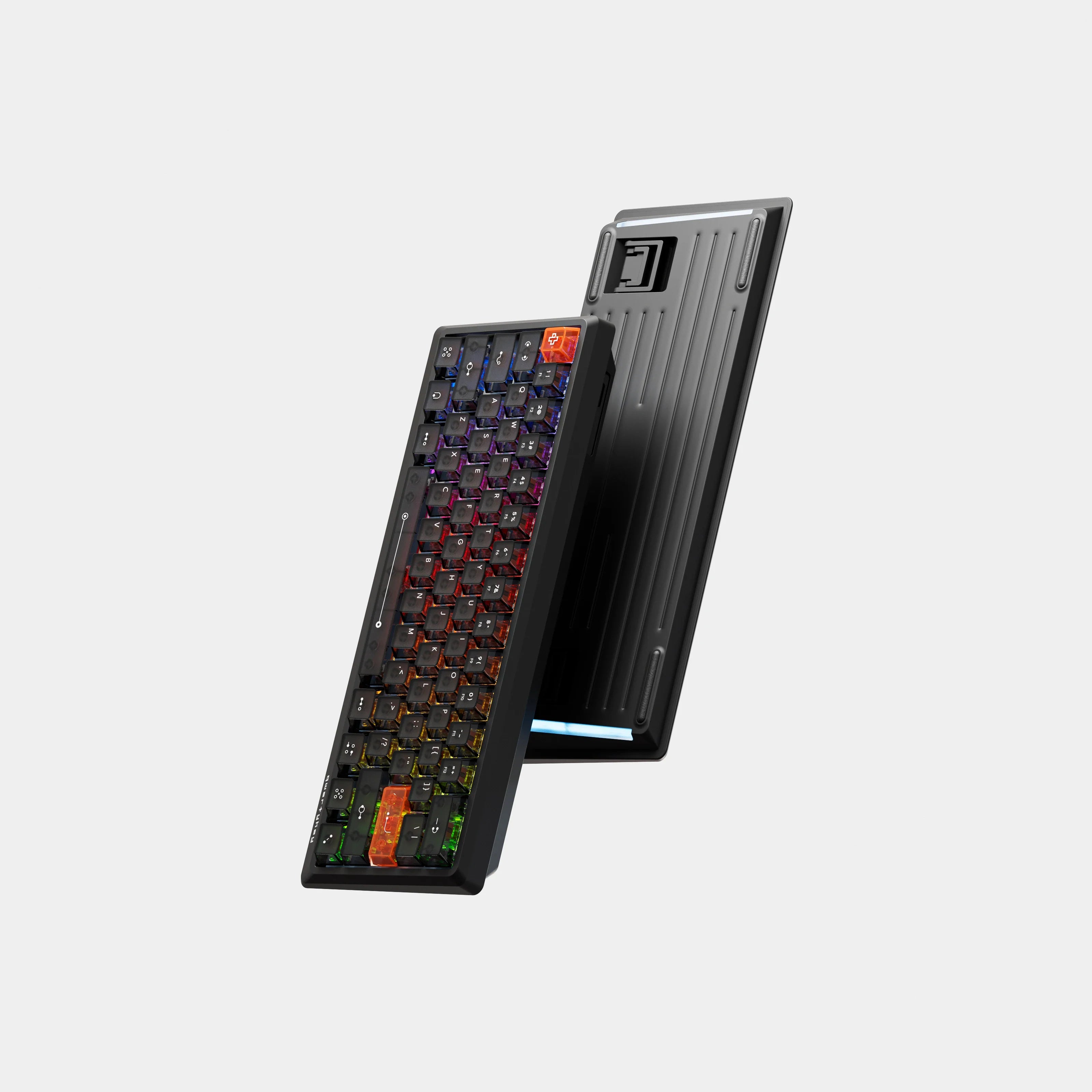 QK61 HE Phantom Black – Mechanical Gaming Keyboard Hall Effect, Rapid Trigger, RGB, Snap Tap, Magnetic Switches