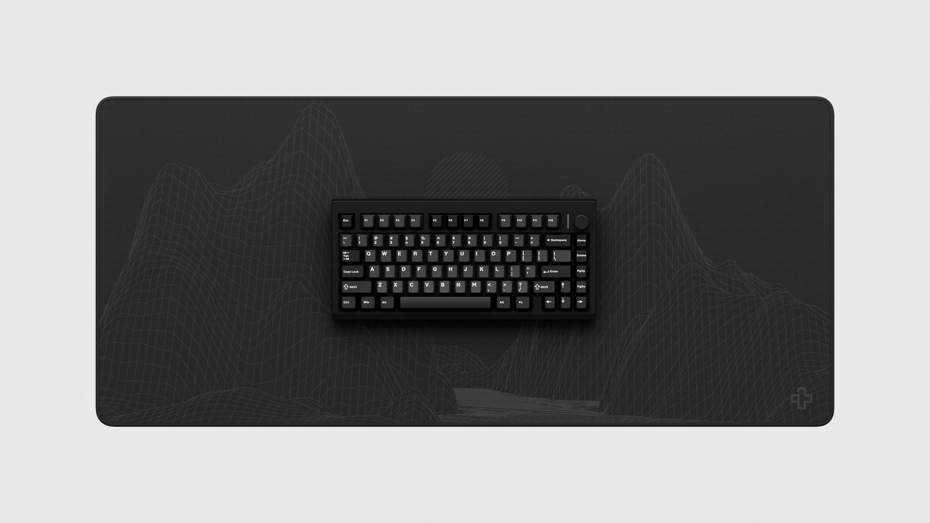 QwertyKey75 Pro V2 Black Bluetooth Wireless Hotswap RGB Web Software Gasket Mounted Mechanical Gaming Keyboard