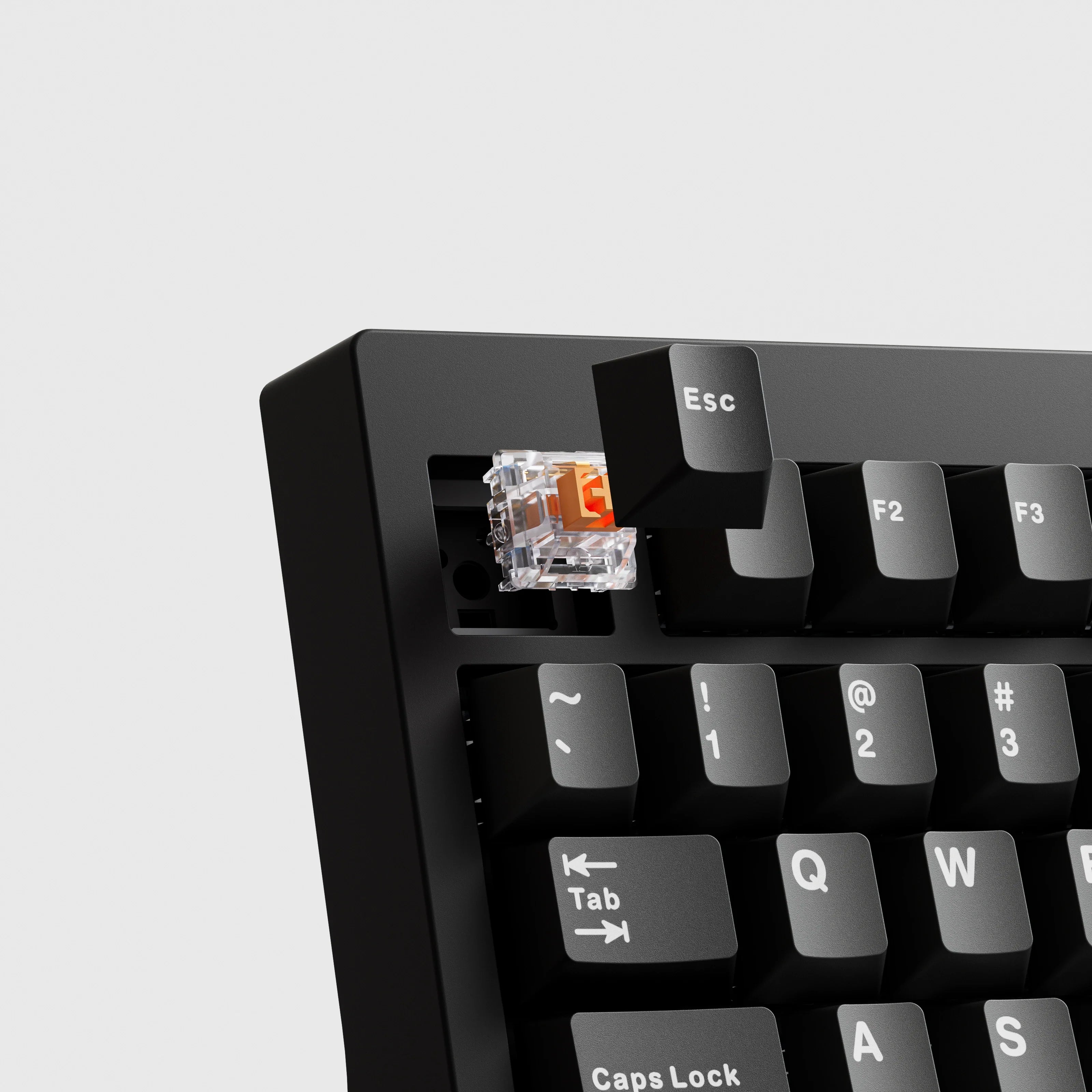 QwertyKey75 Pro V2 Black Bluetooth Wireless Hotswap RGB Web Software Gasket Mounted Mechanical Gaming Keyboard