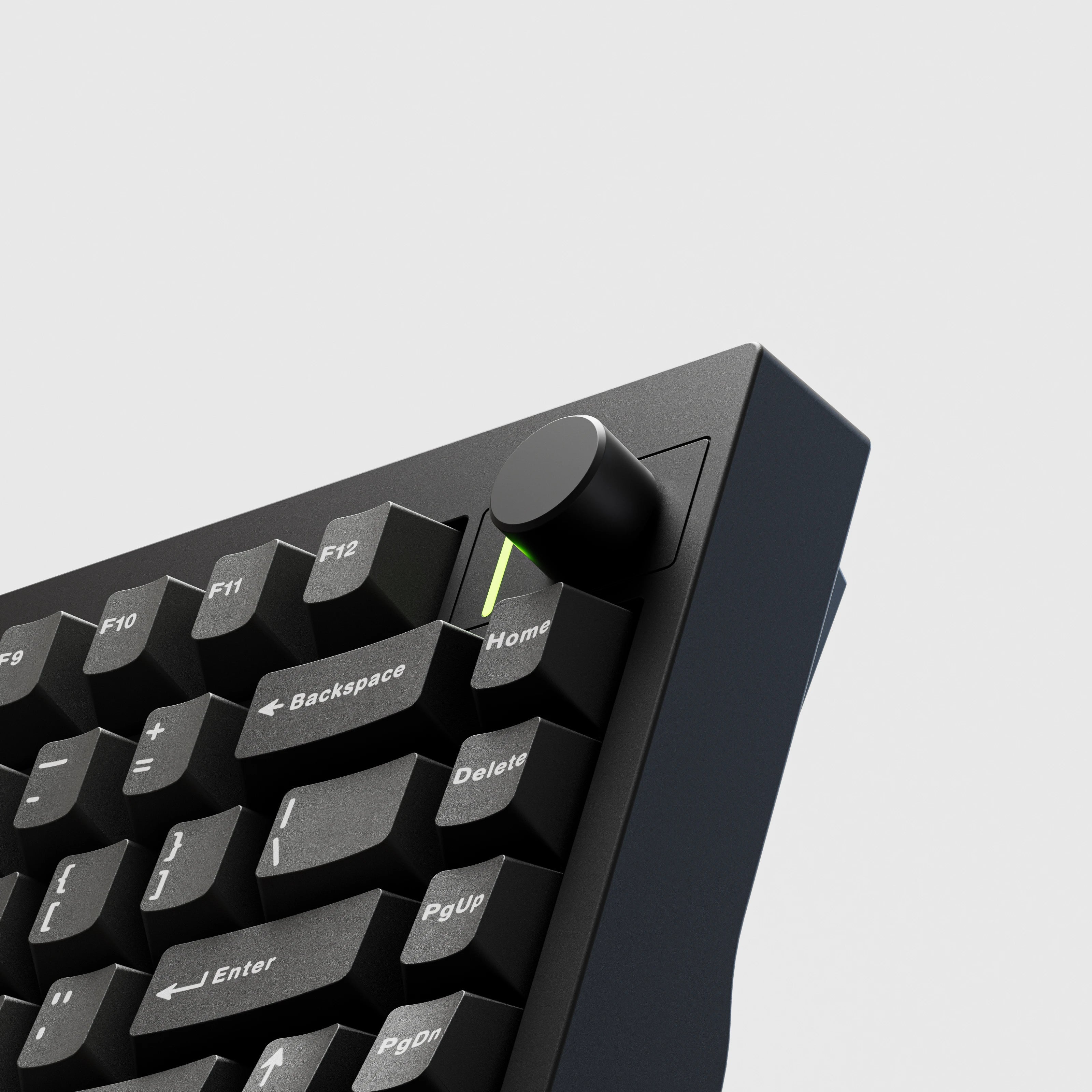 QwertyKey75 Pro V2 Black Bluetooth Wireless Hotswap RGB Web Software Gasket Mounted Mechanical Gaming Keyboard