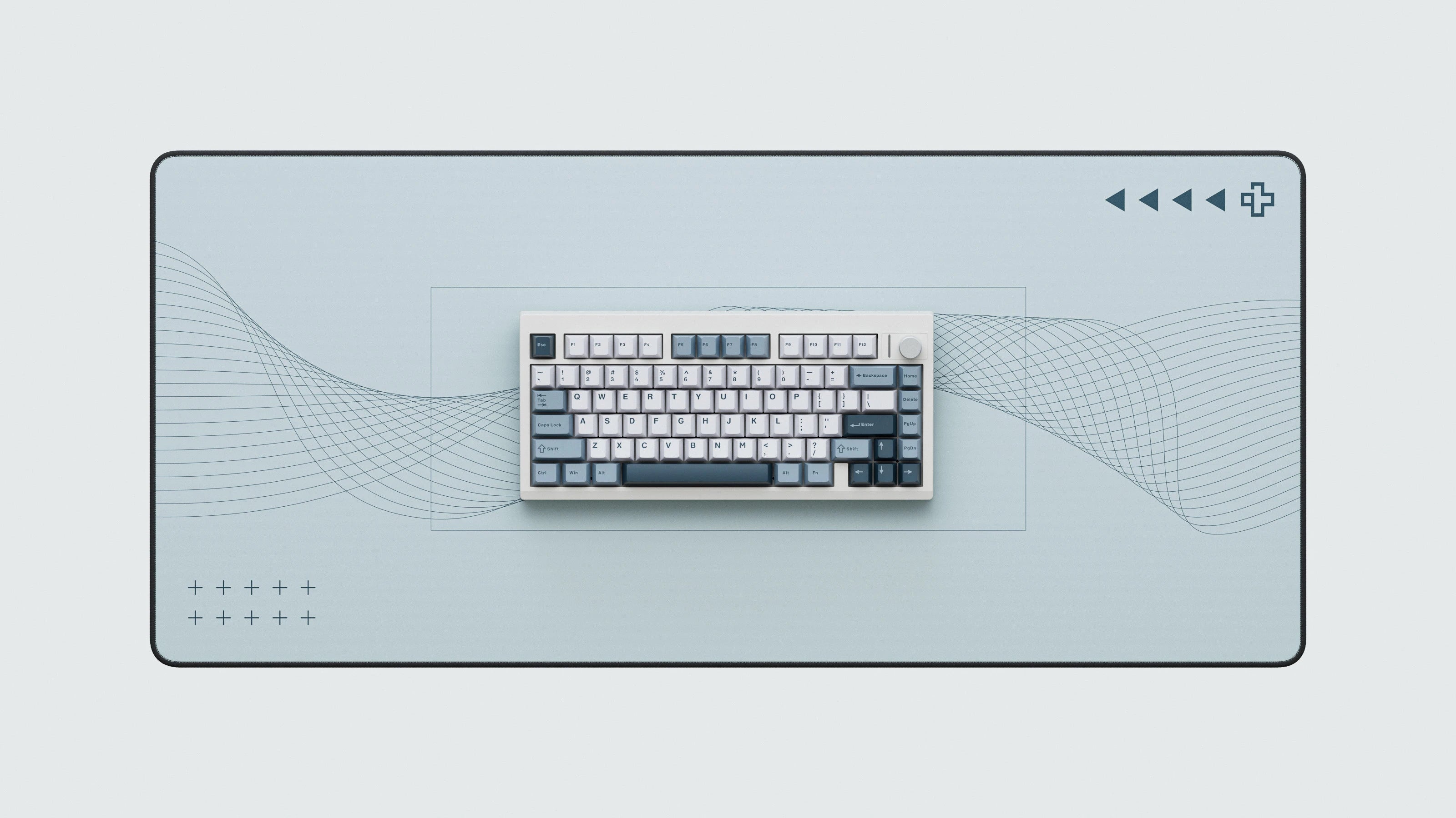 QwertyKey75 Pro V2 White Bluetooth Wireless Hotswap RGB Web Software Gasket Mounted Mechanical Gaming Keyboard