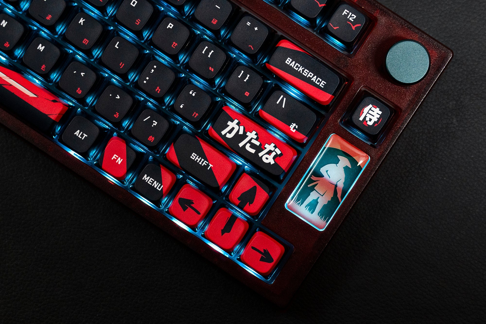 QwertyKey75 Samurai Bluetooth Wireless Hotswap RGB VIA/QMK Gasket Mounted Mechanical Gaming Keyboard