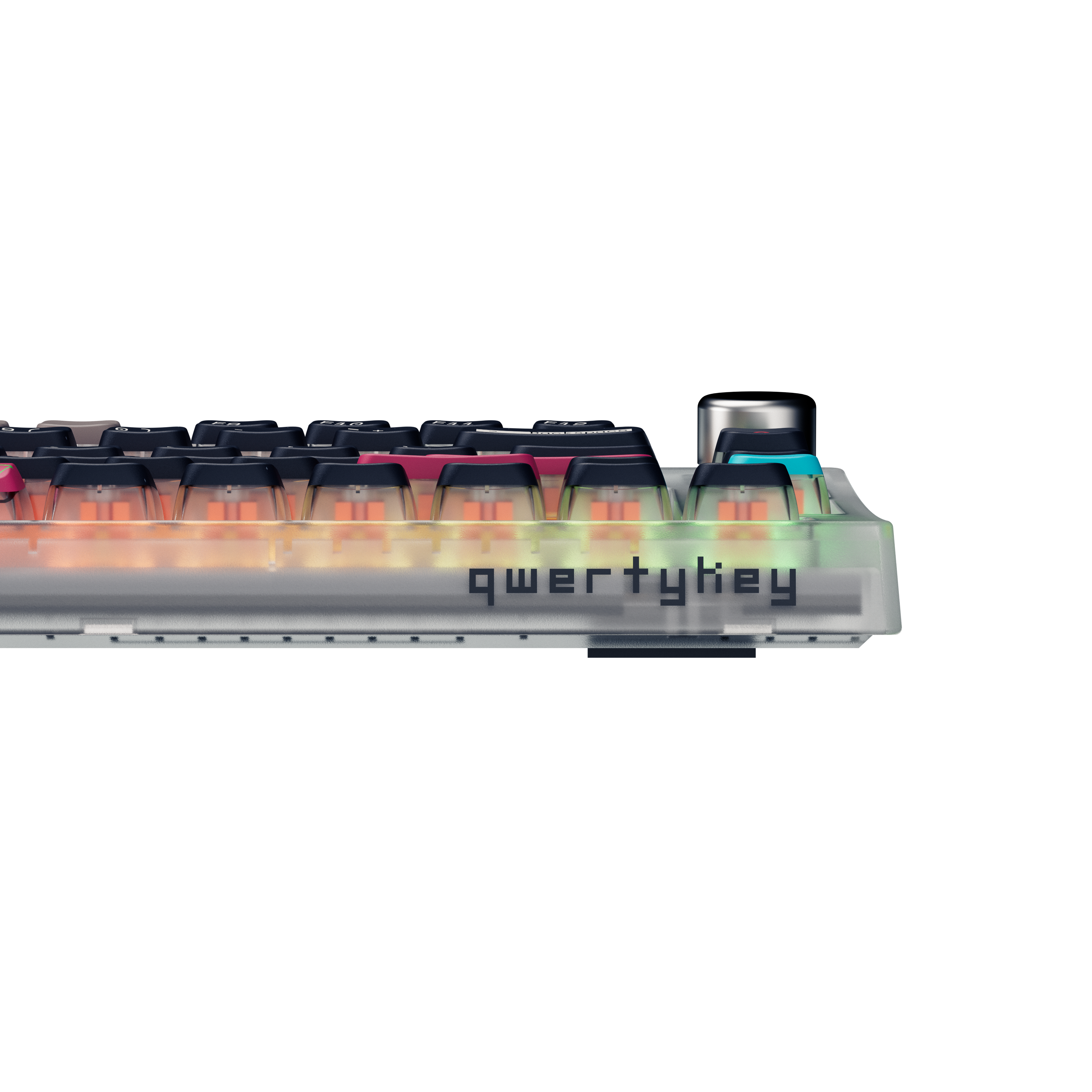 QwertyKey75 Terminal Bluetooth Wireless Hotswap RGB VIA/QMK Gasket Mounted Mechanical Gaming Keyboard