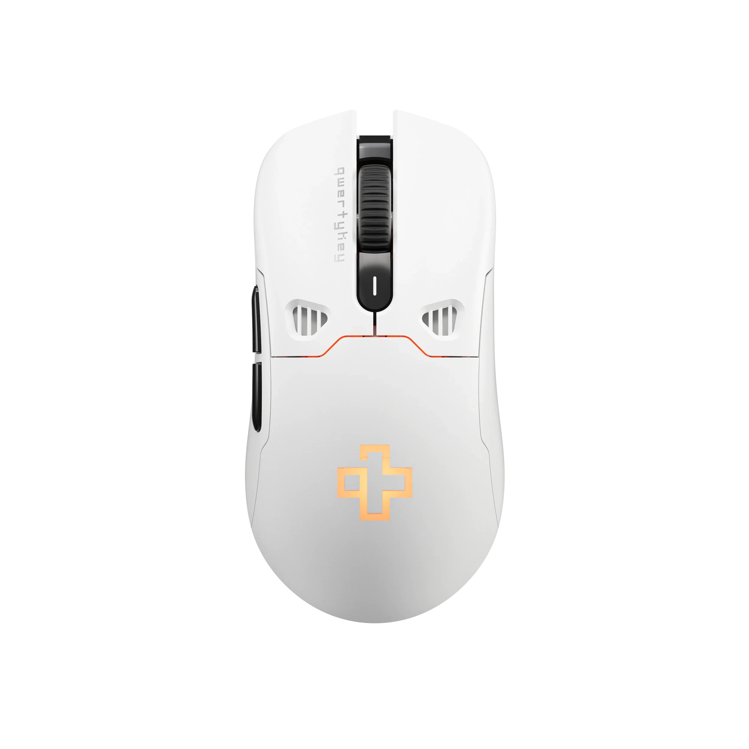 QwertyKey QKM1 White Wireless Bluetooth Charging Dock Mouse