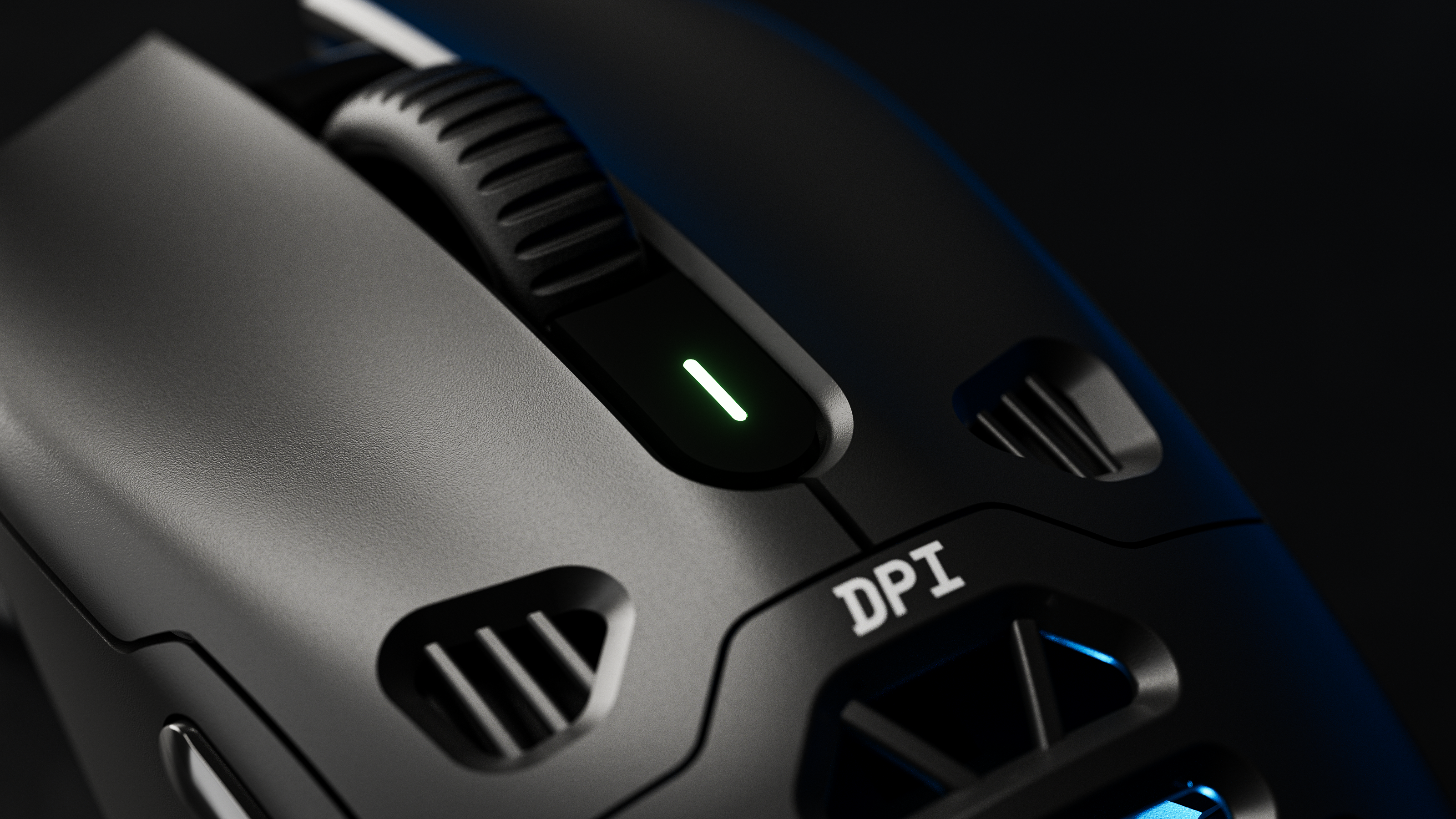 QwertyKey QKM1 Wireless Bluetooth Charging Dock Black Mouse