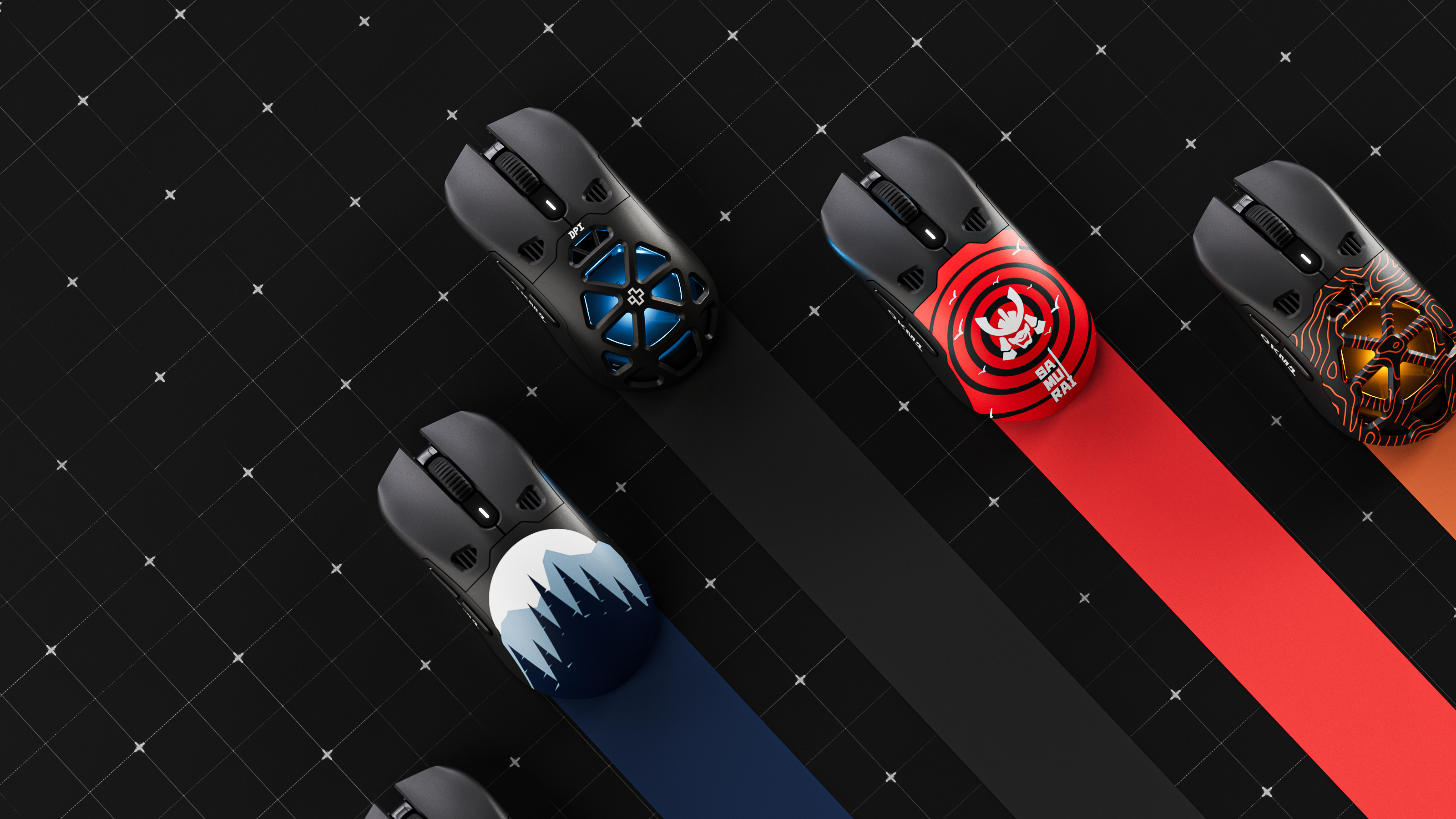 QwertyKey QKM1 Wireless Bluetooth Charging Dock Black Mouse