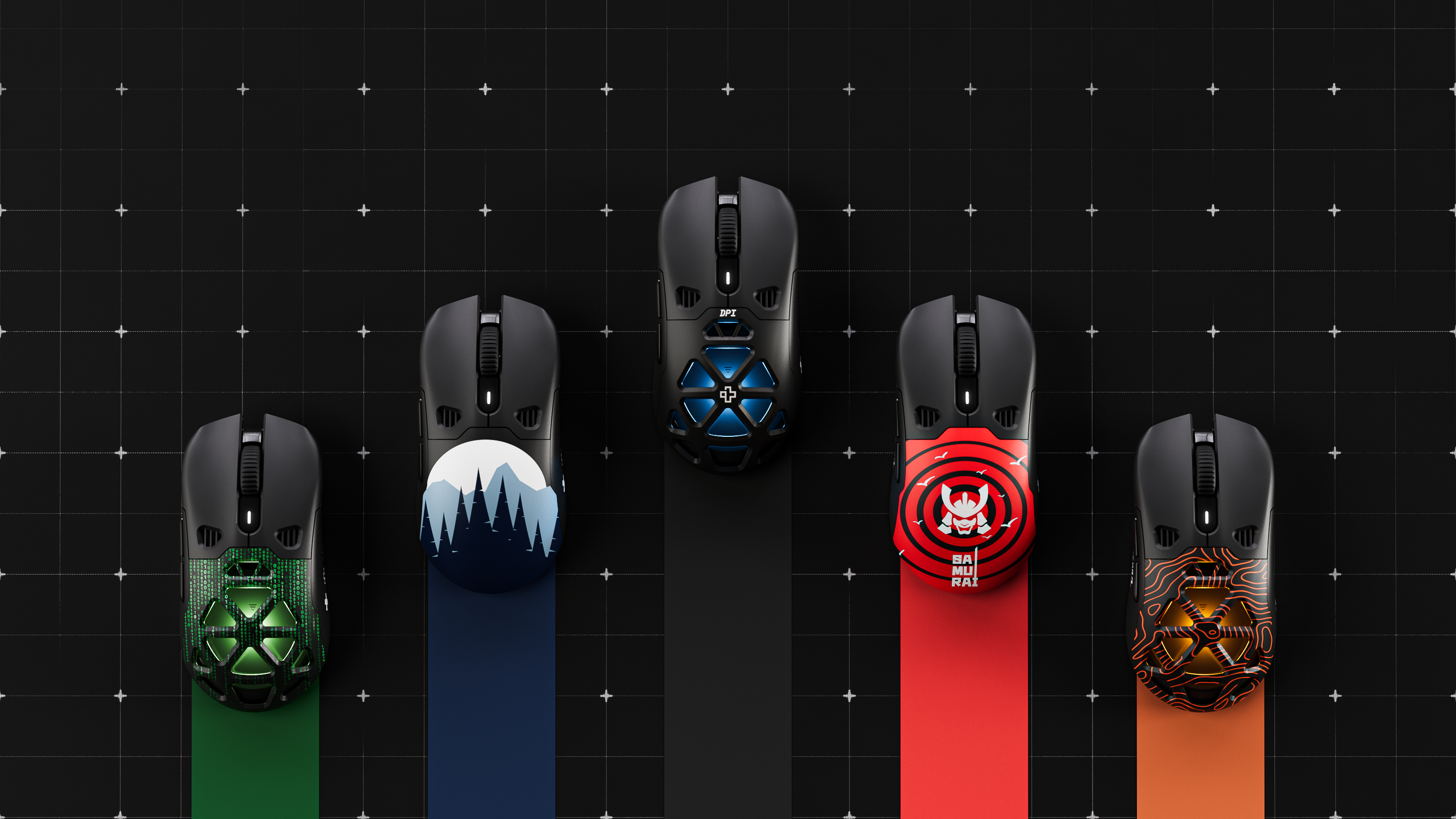 QwertyKey QKM1 Wireless Bluetooth Charging Dock Black Mouse