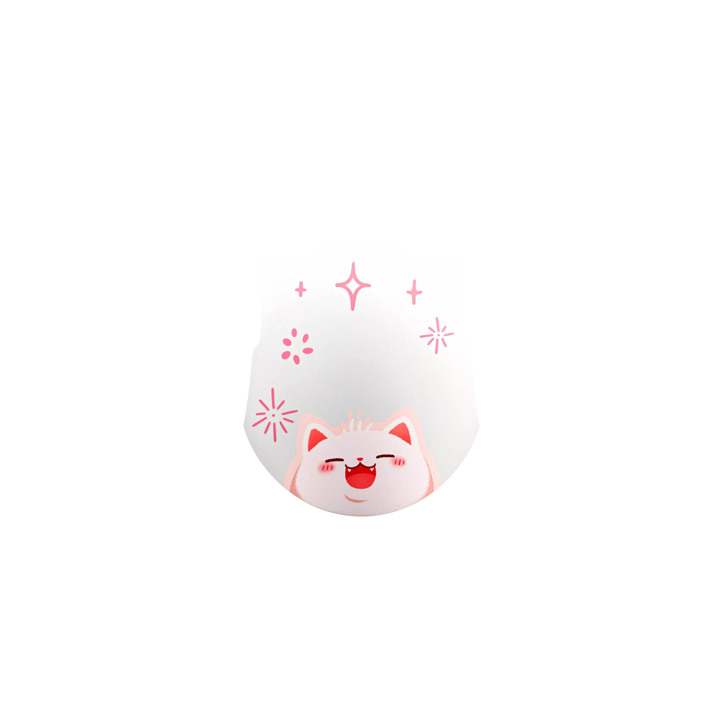 QKM1 Bliss White Mouse Cover