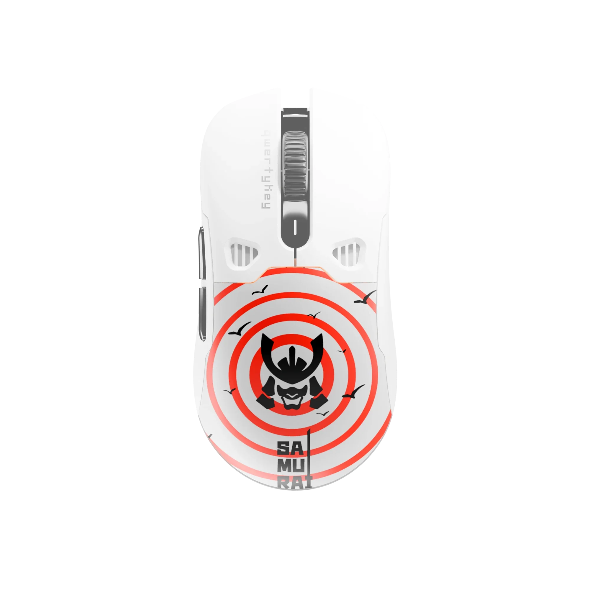 QKM1 Samurai White Mouse Cover