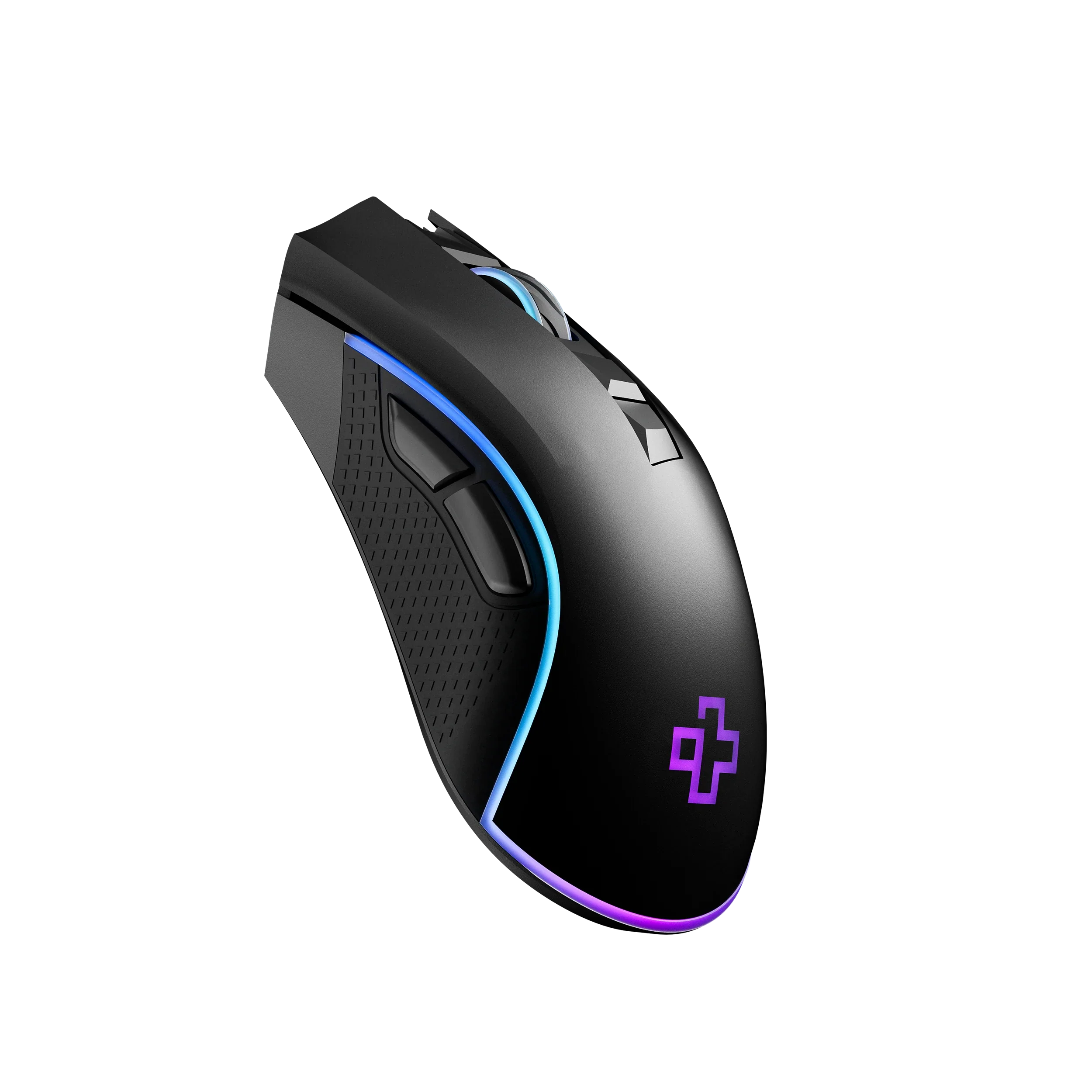QwertyKey Forge Black, RGB, 12.000 DPI, Software Gaming Mouse