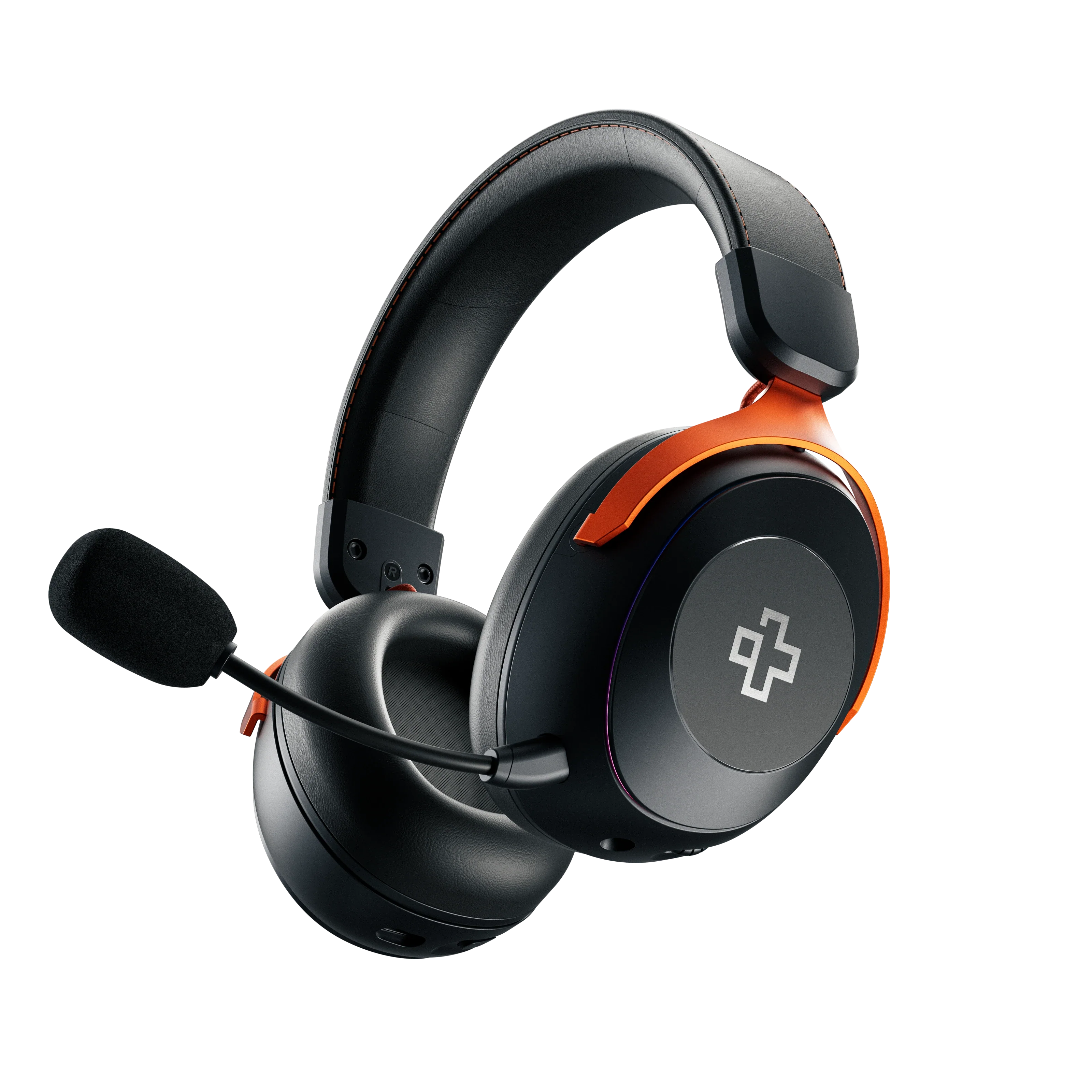 QwertyKey Pulse, Trio Mode, RGB, Software, Microphone with AI Noise Canceling Wireless Gaming Headset