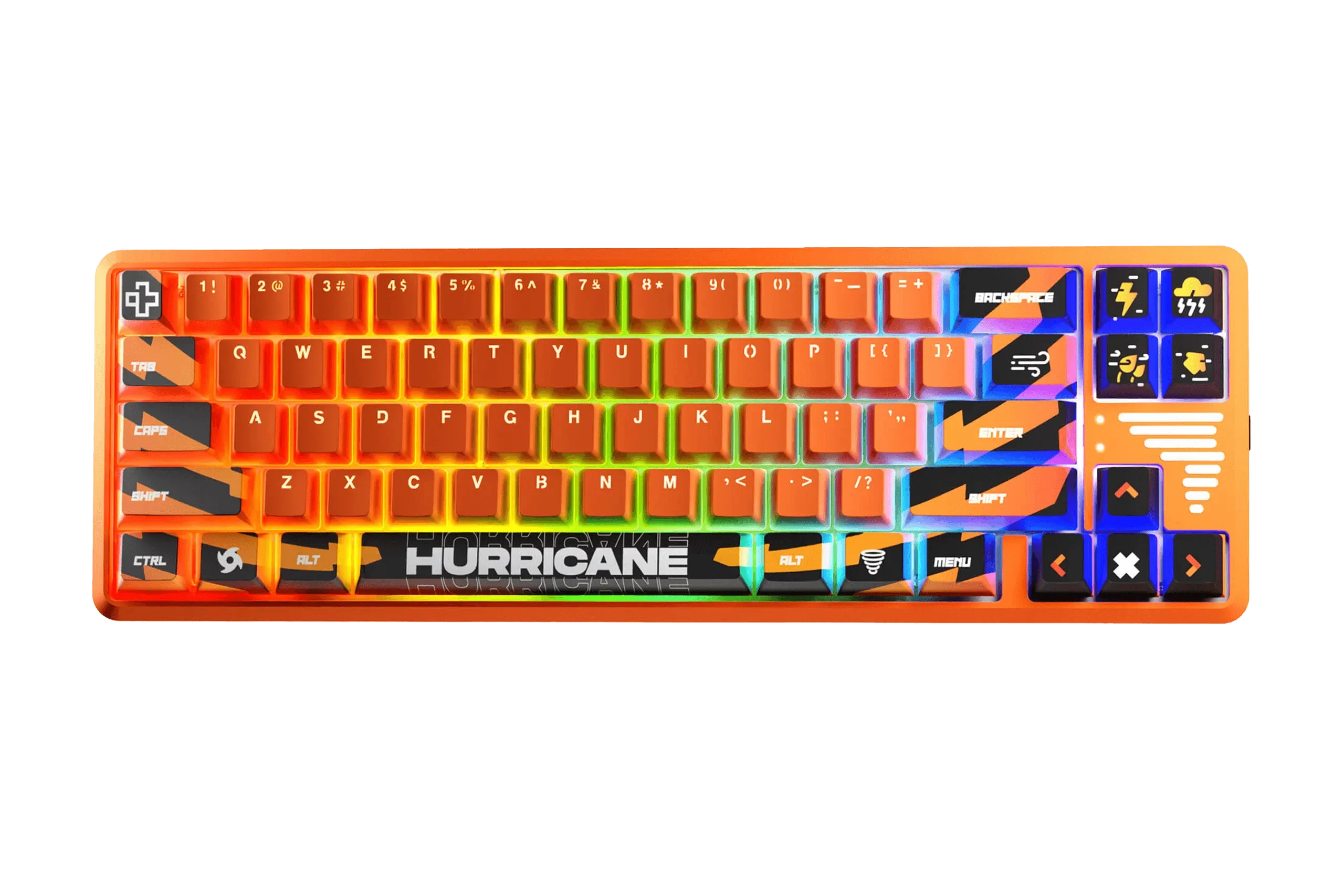 QwertyKey65 Hurricane Hotswap RGB Mechanical Gaming Keyboard