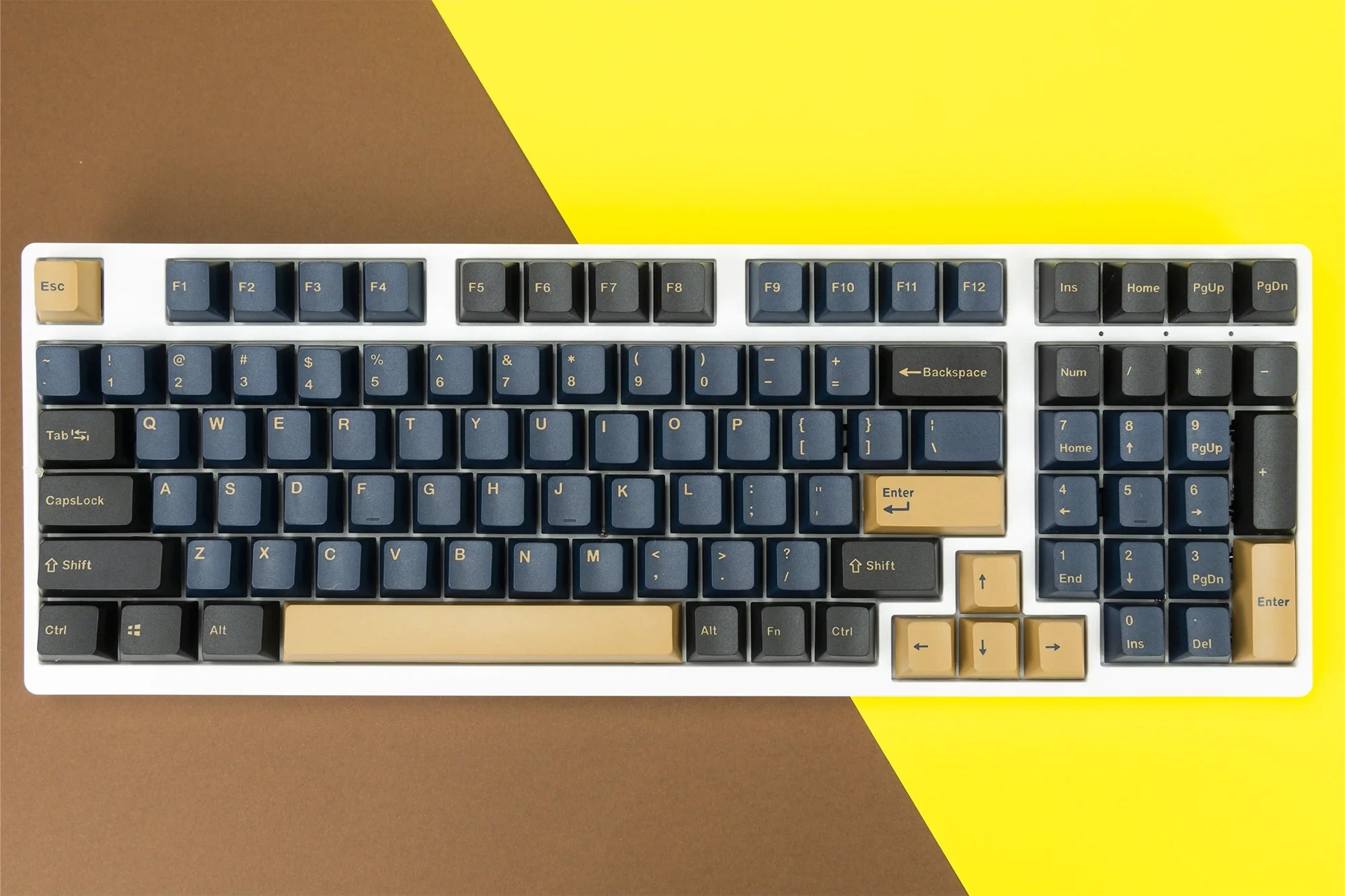 QwertyKey Ramses PBT Double Shot OEM Profile Keycap Set
