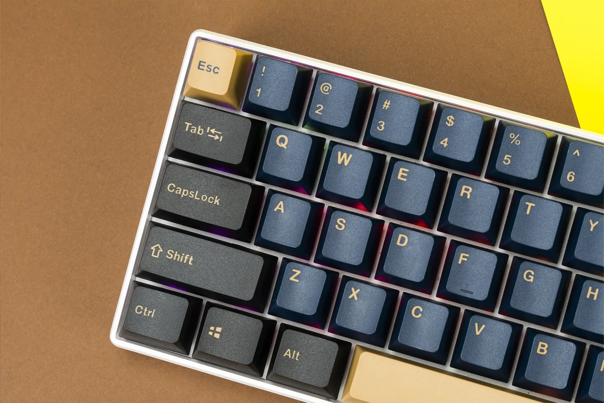 QwertyKey Ramses PBT Double Shot OEM Profile Keycap Set