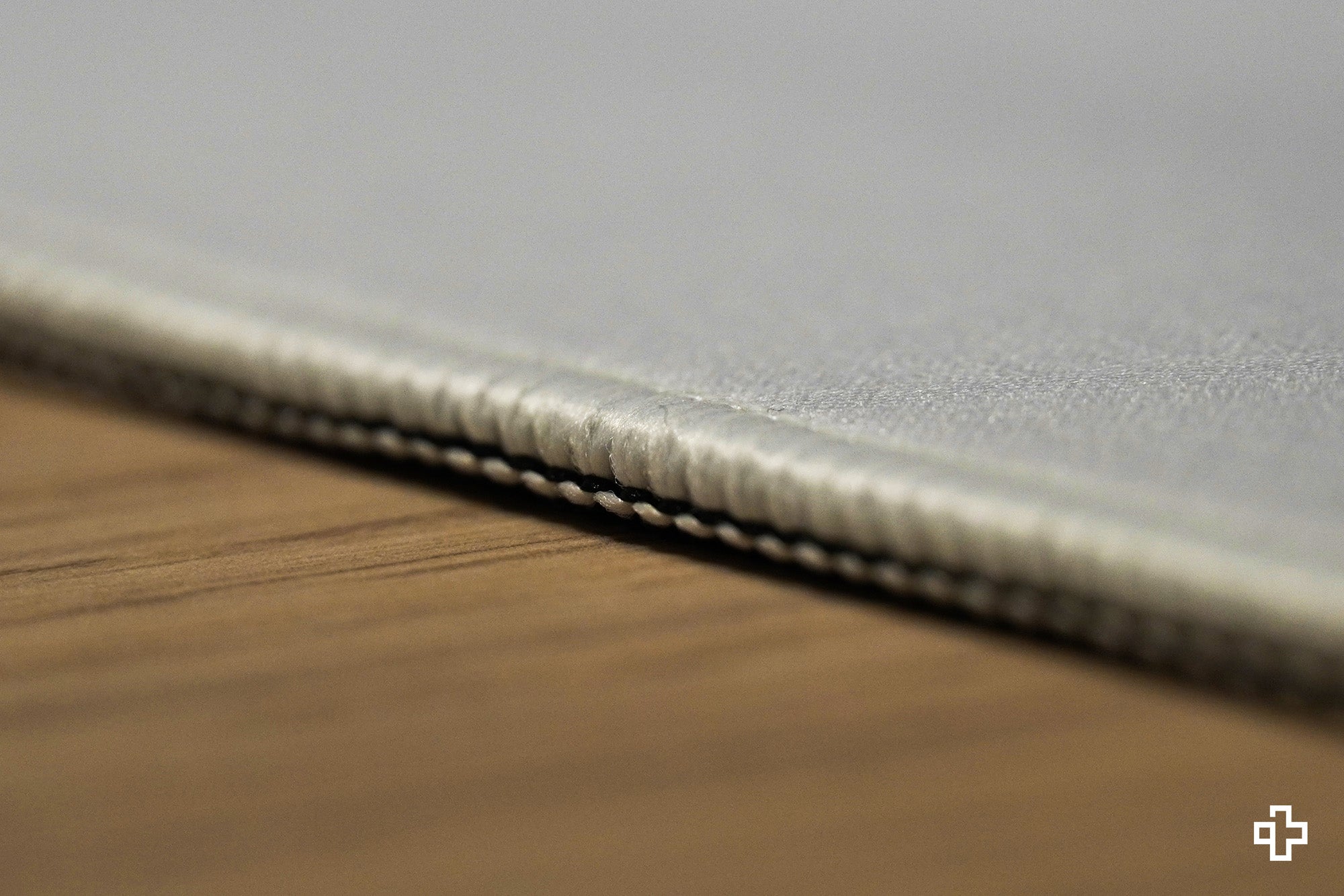 Deskmat Mousepad QwertyKey Rice 4mm stitched edges - QwertyKey