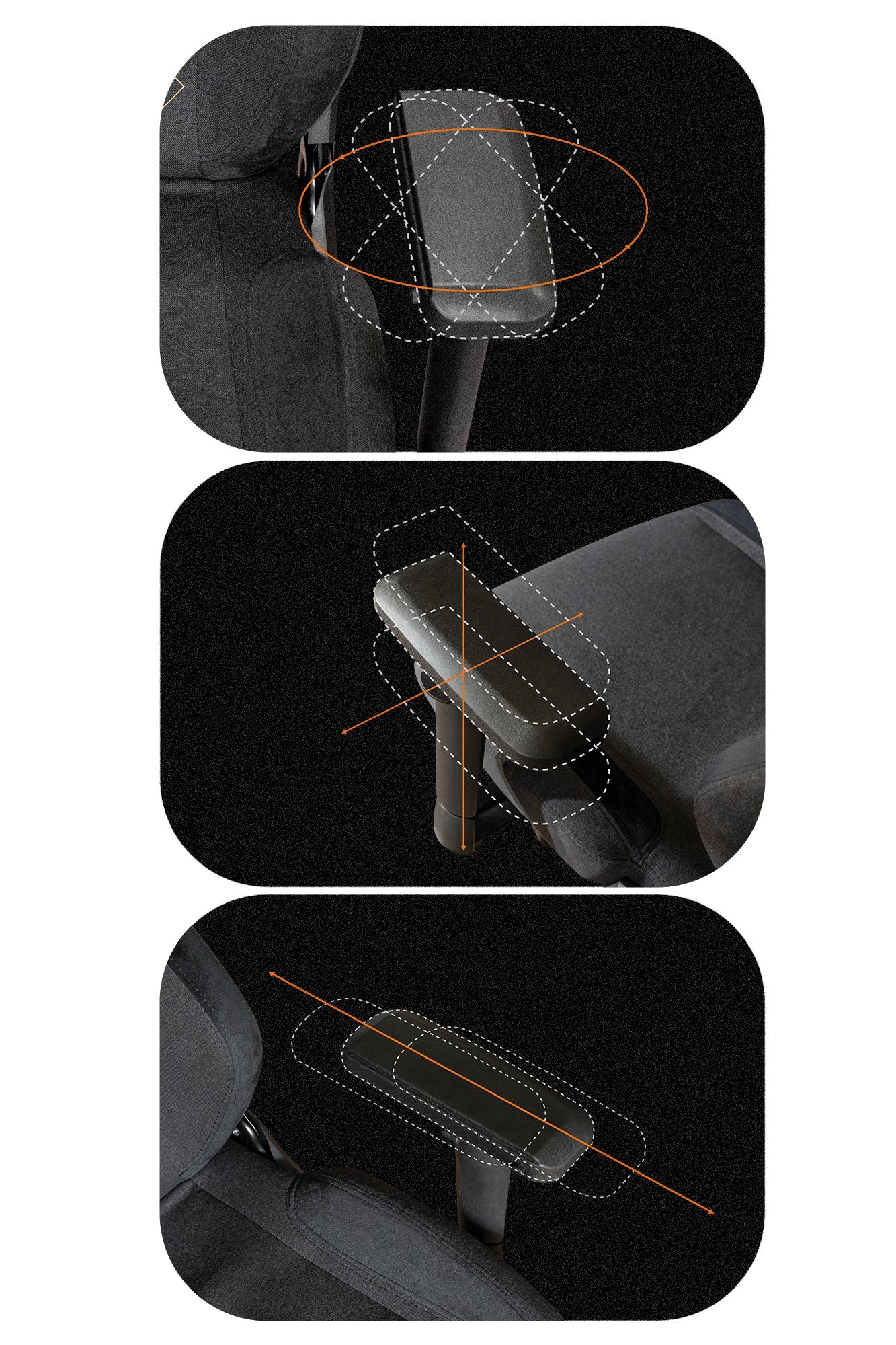 QwertyKey - QK/CTRL, Black Gaming Chair