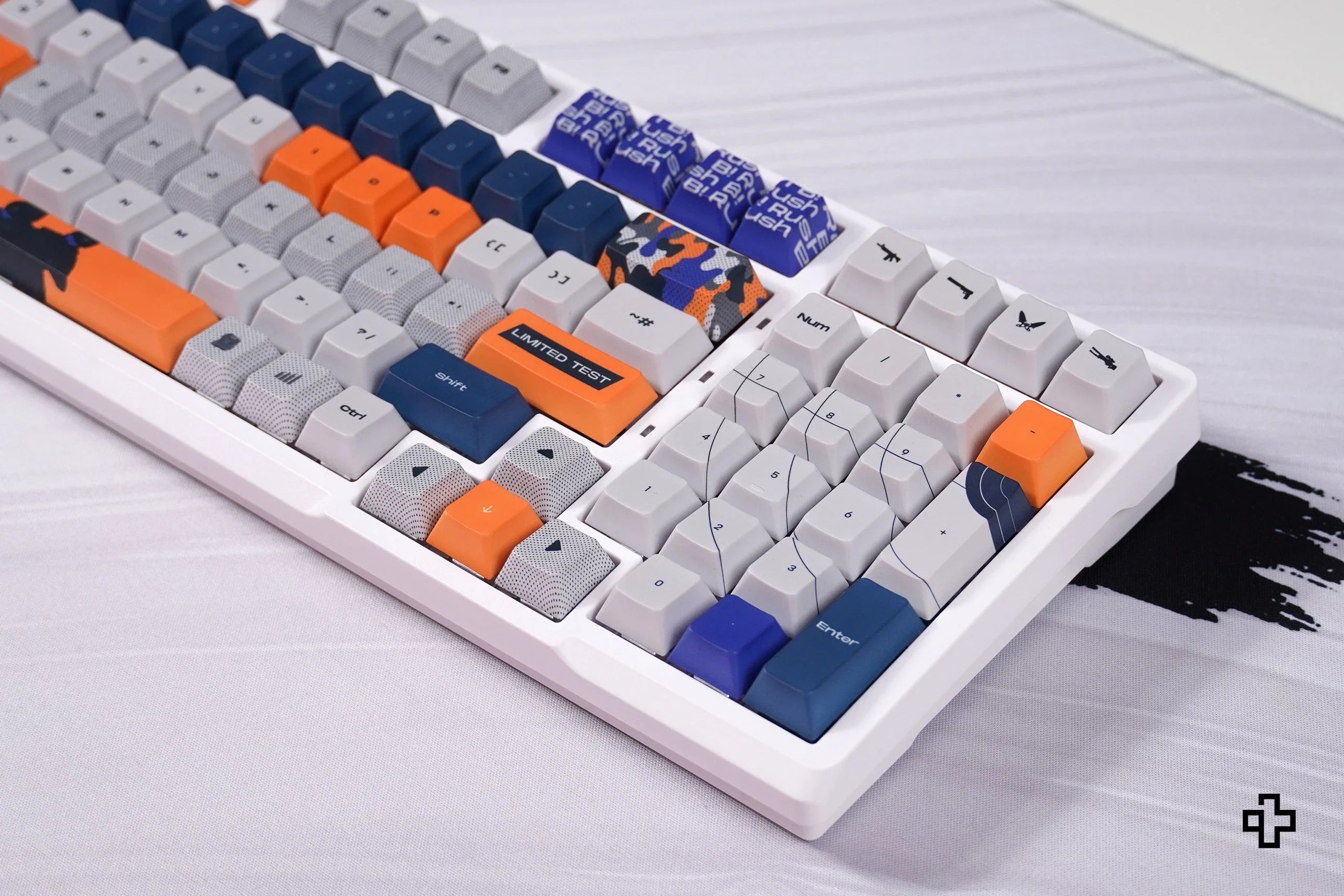 QwertyKey CS Dye Sub Cherry Profile Keycap Set