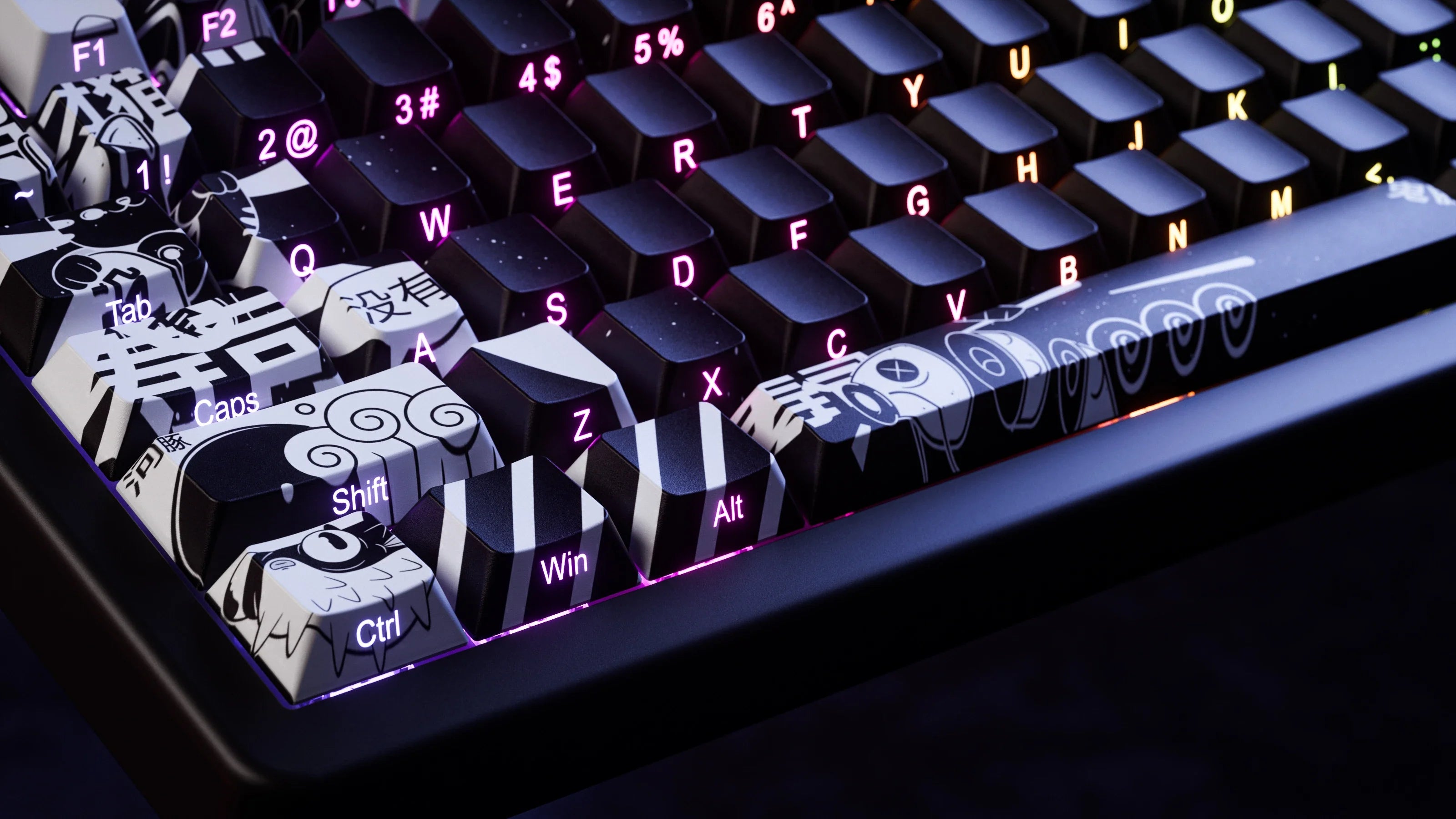 QwertyKey75 HE Momo – Hall Effect, Rapid Trigger, RGB, Snap Tap, Magnetic Switches