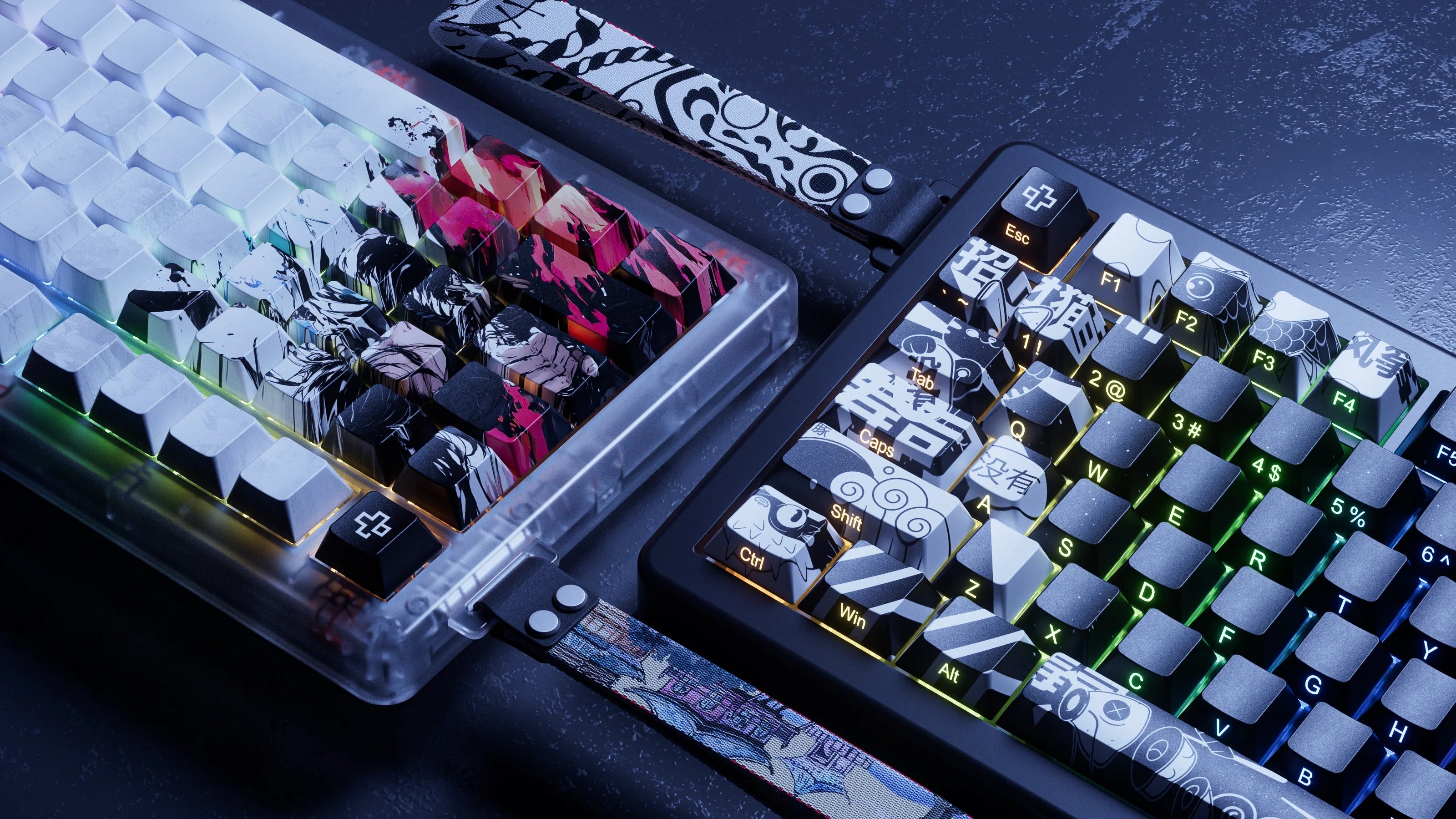 QwertyKey75 HE Striker – Hall Effect, Rapid Trigger, RGB, Snap Tap, Magnetic Switches
