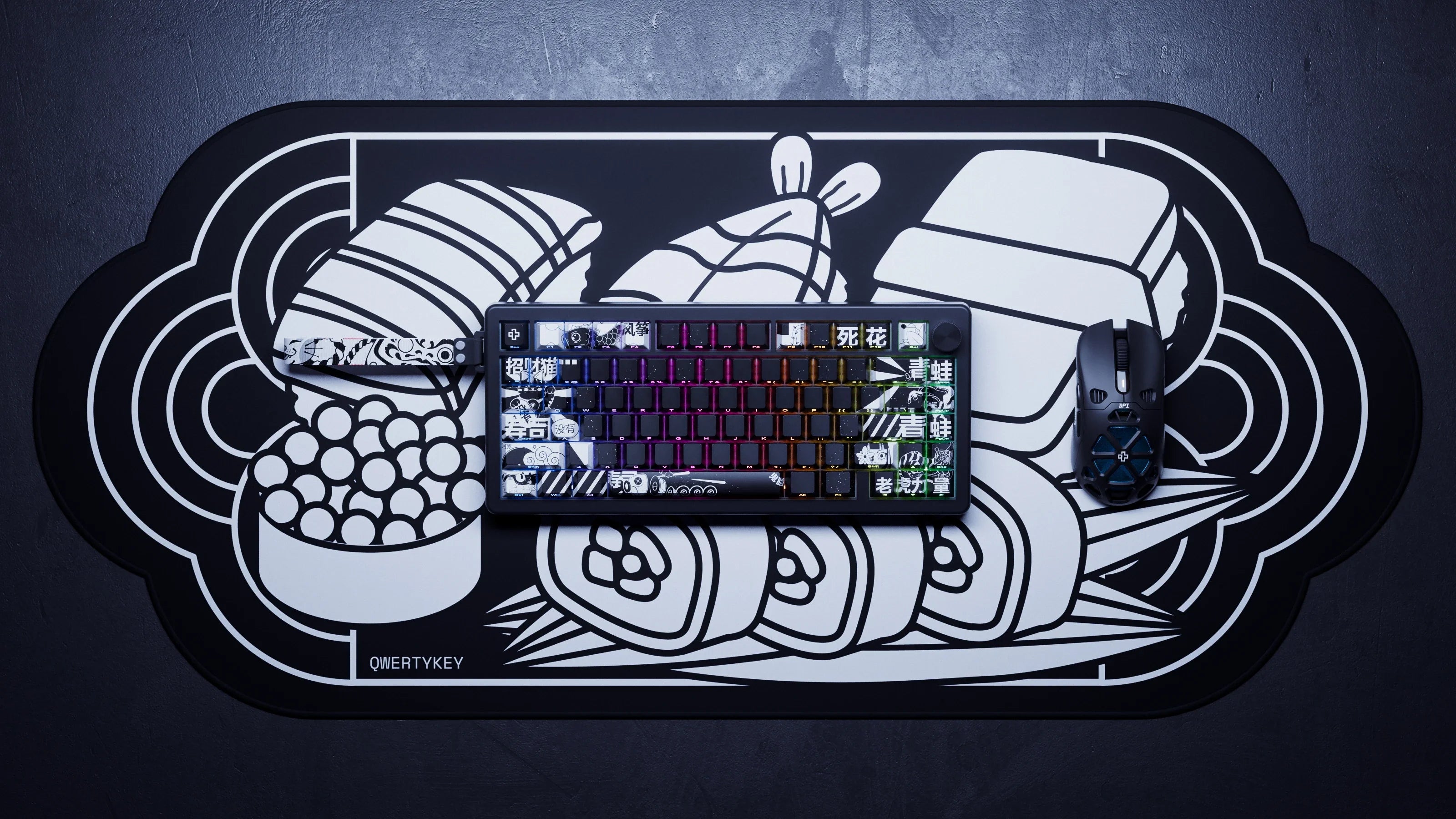 QwertyKey75 HE Momo – Hall Effect, Rapid Trigger, RGB, Snap Tap, Magnetic Switches