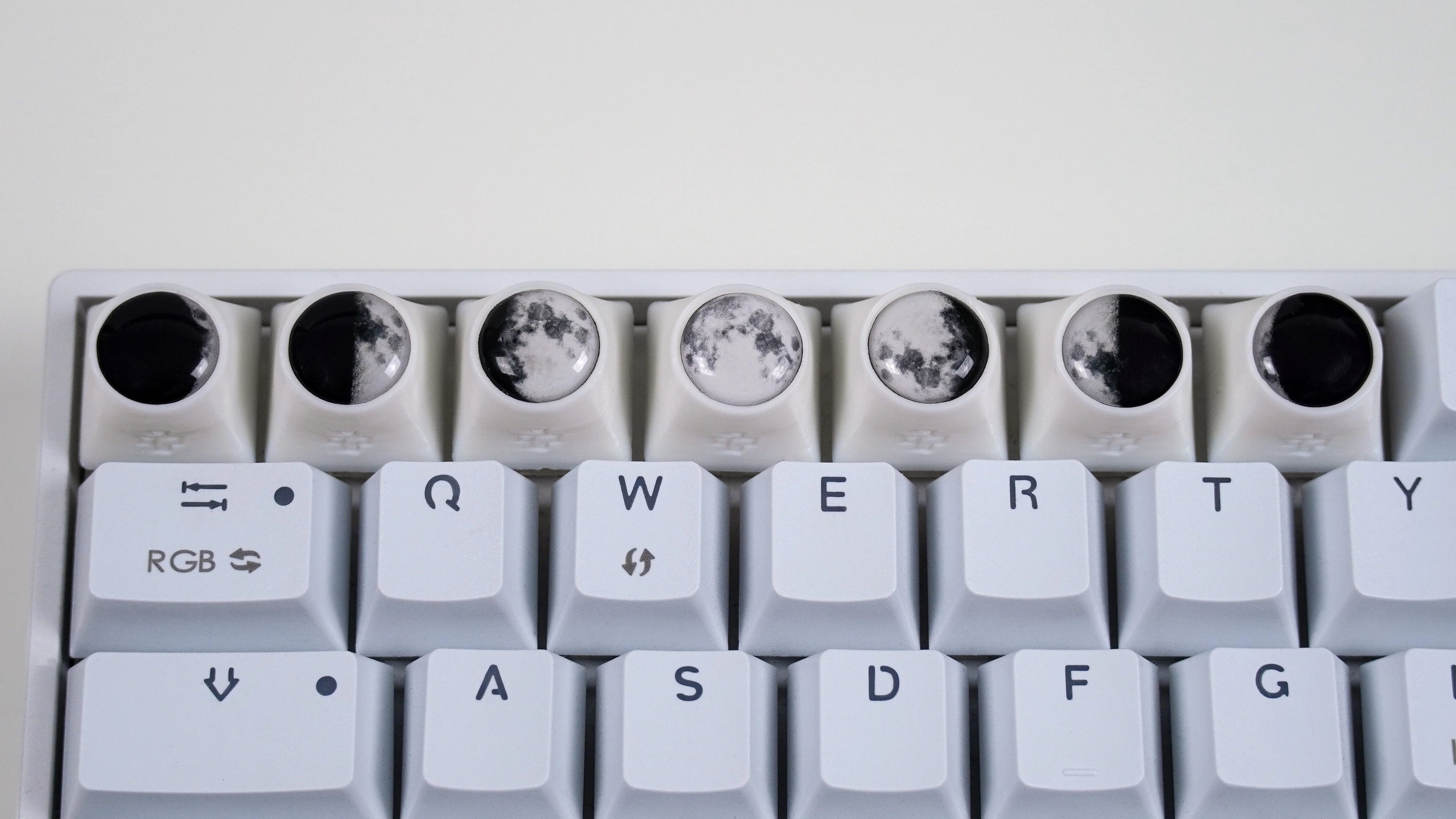 Artisan Moon Phase Keycap