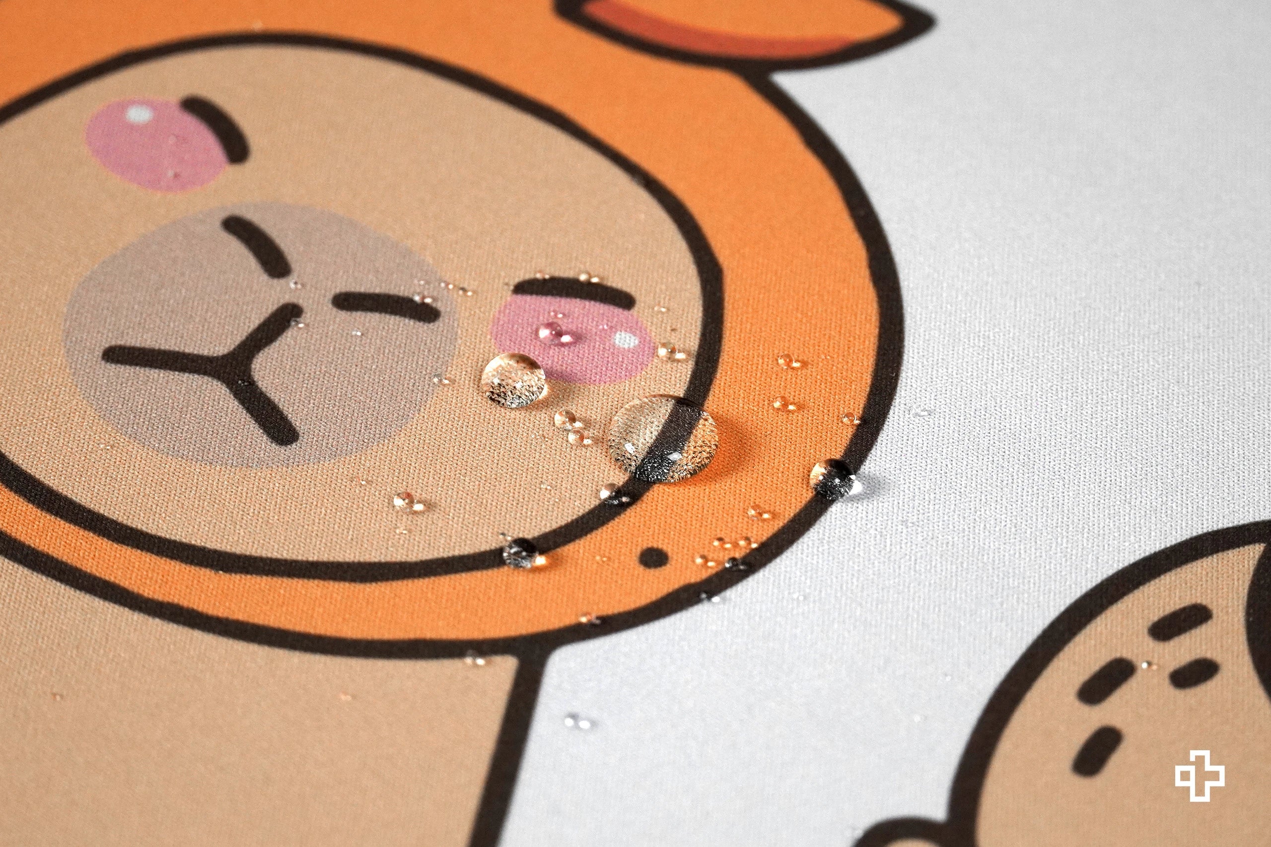 QwertyKey Capybara Deskmat 4mm Stitched Edges