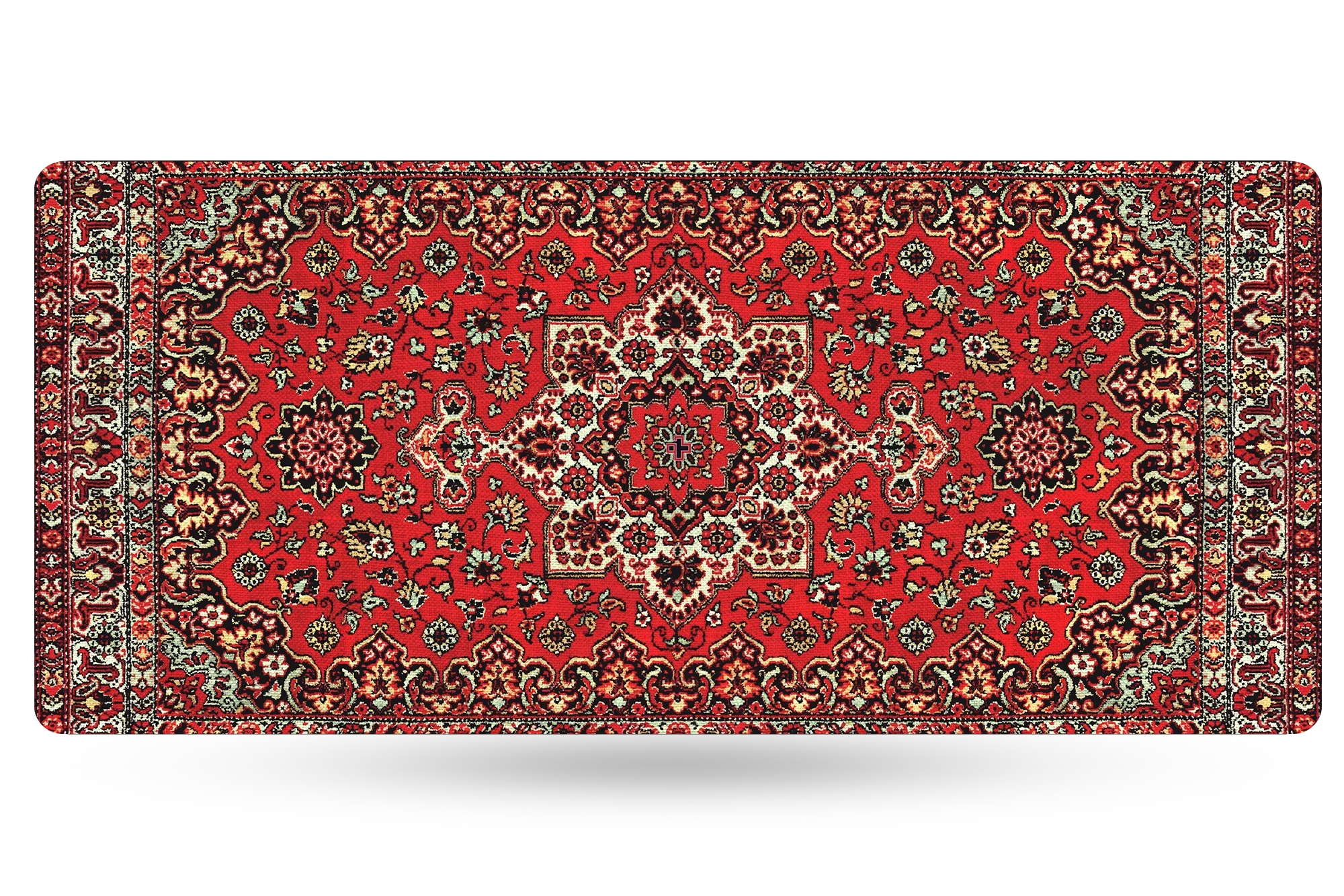 QwertyKey Balcanic Deskmat 4mm Stitched Edges