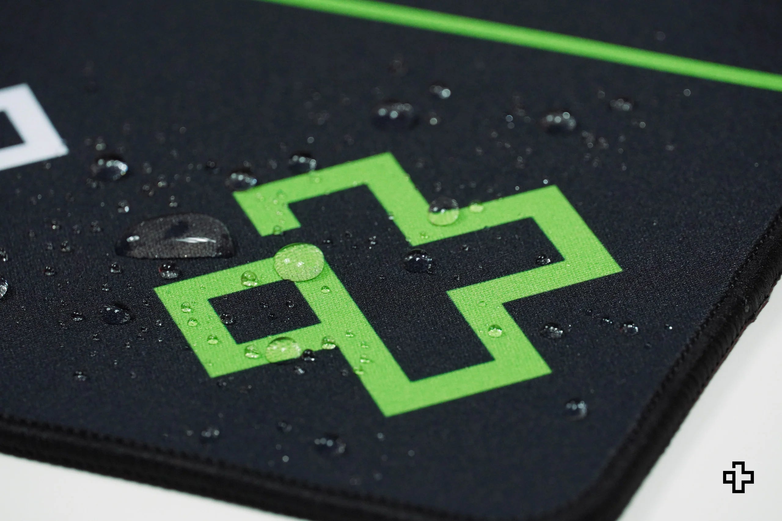 QwertyKey Matrix Deskmat 4mm Stitched Edges