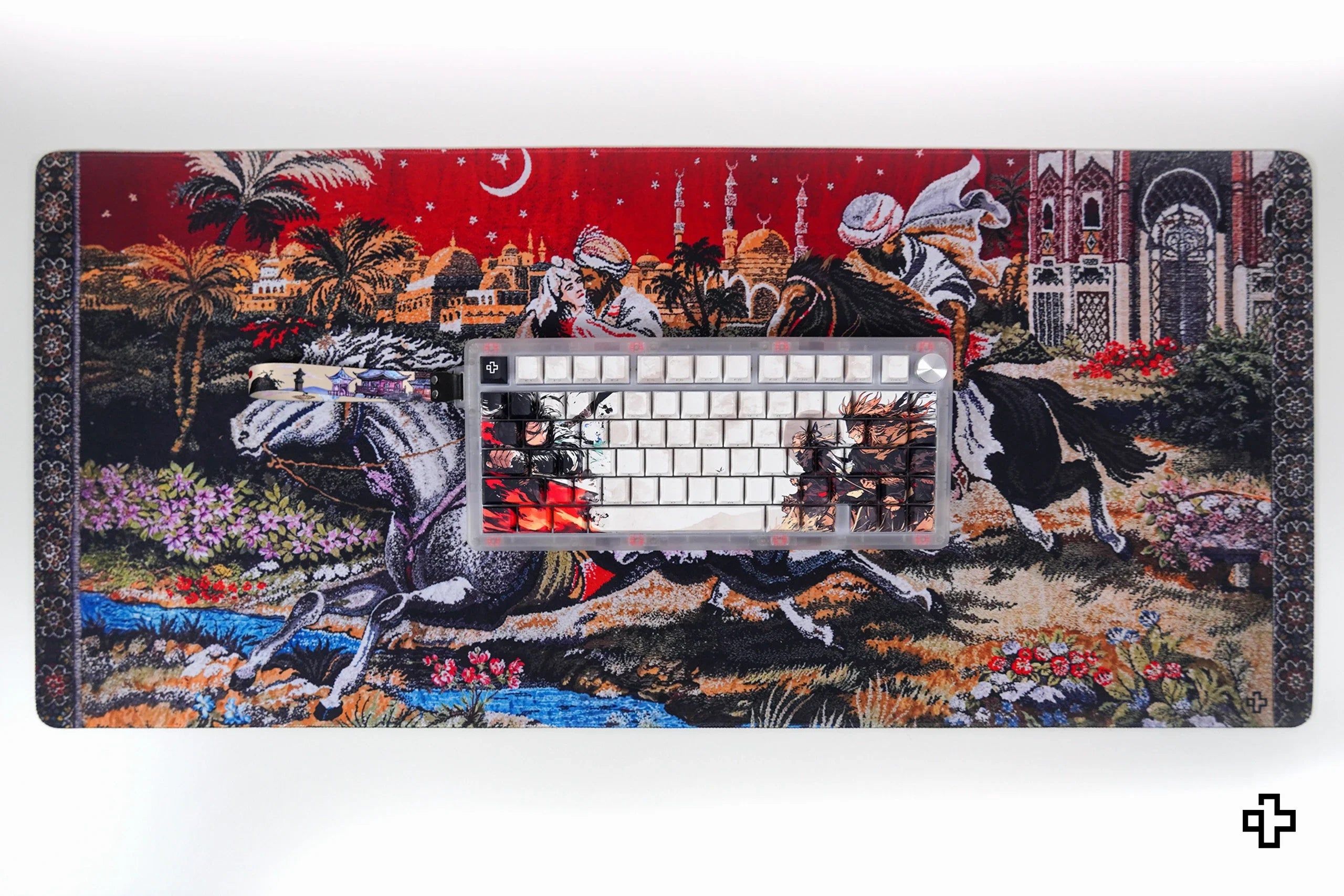 QwertyKey Abduction from the Seraglio Deskmat 4mm Stitched Edges