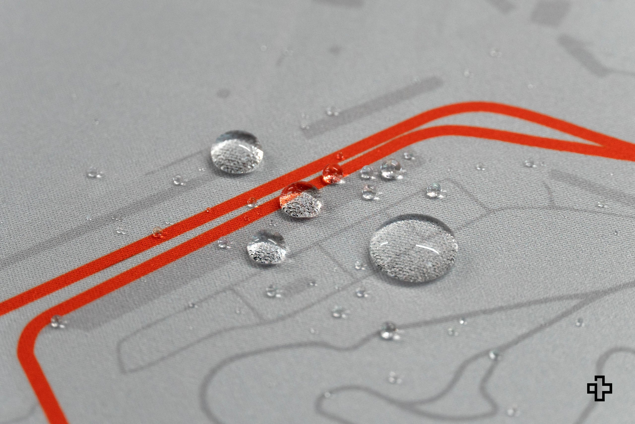 Deskmat Mousepad Formula Silver Circuit 4mm Stitched Edges