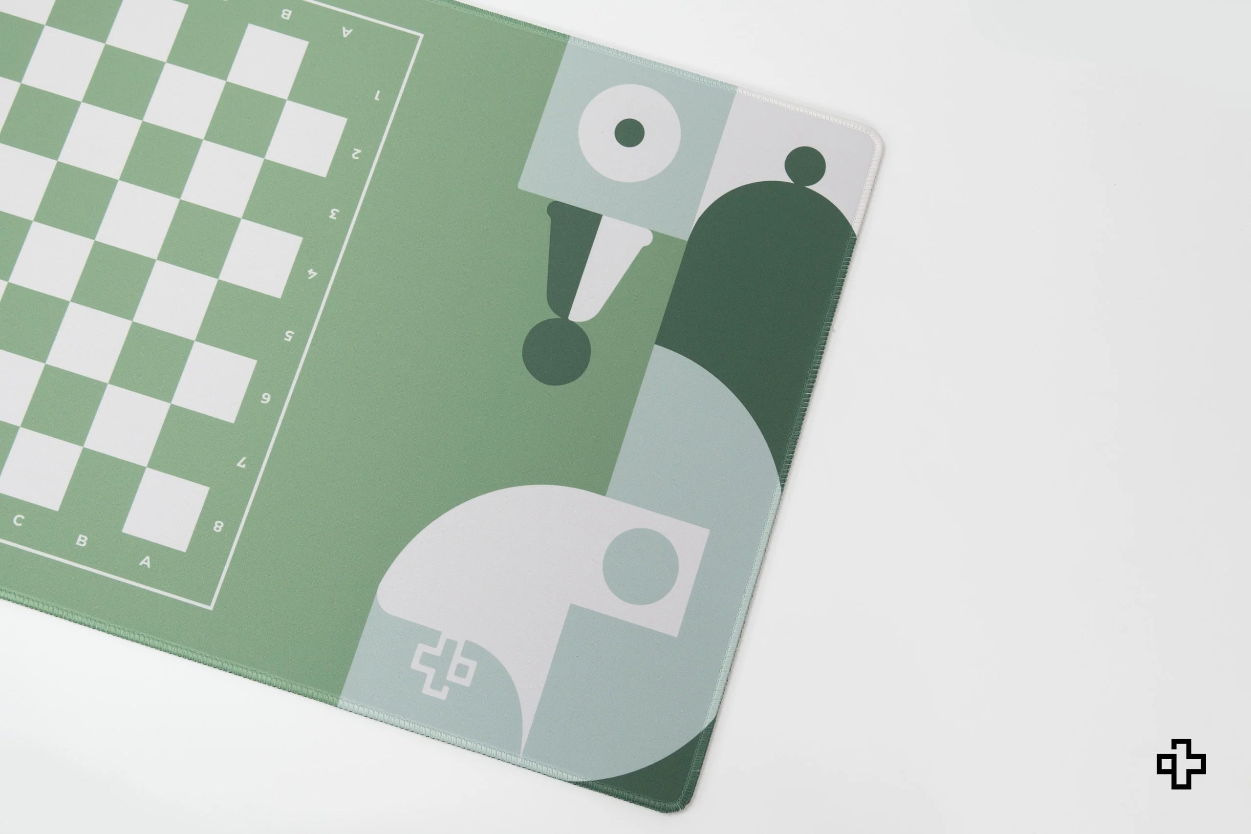 QwertyKey Chess Deskmat 4mm Stitched Edges