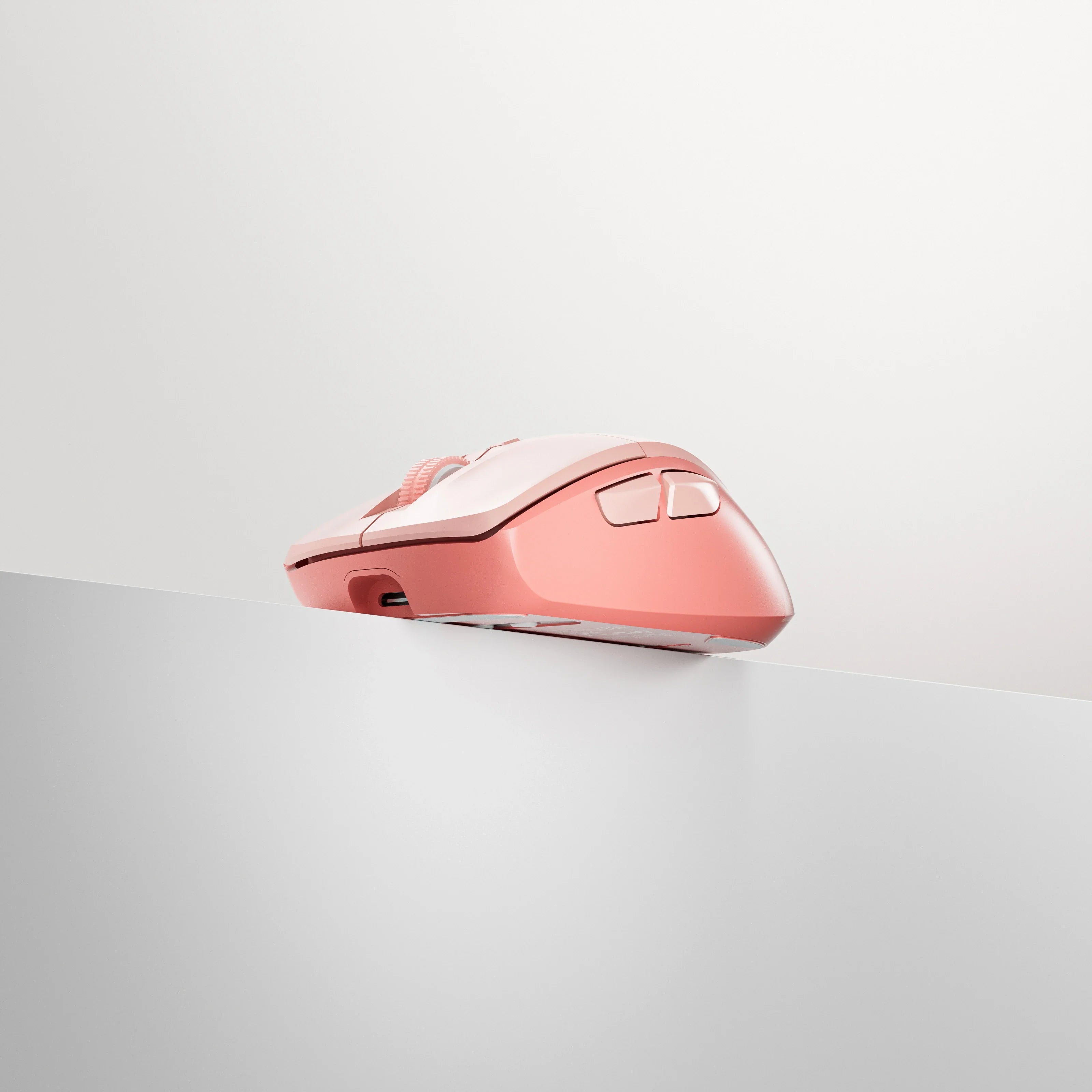 QwertyKey Flow Office Bluetooth Wireless RGB Pink Mouse