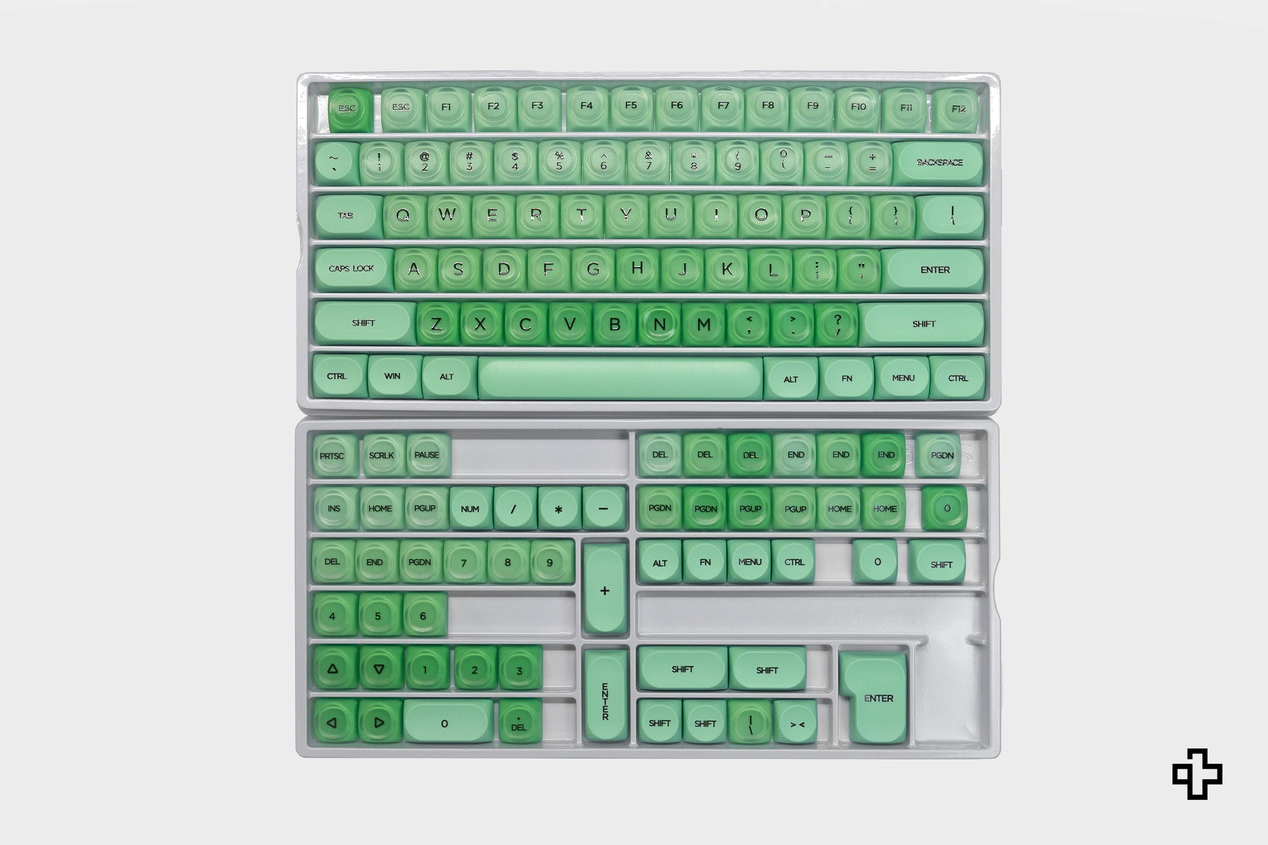 QwertyKey Mint HOA Profile Keycap Set