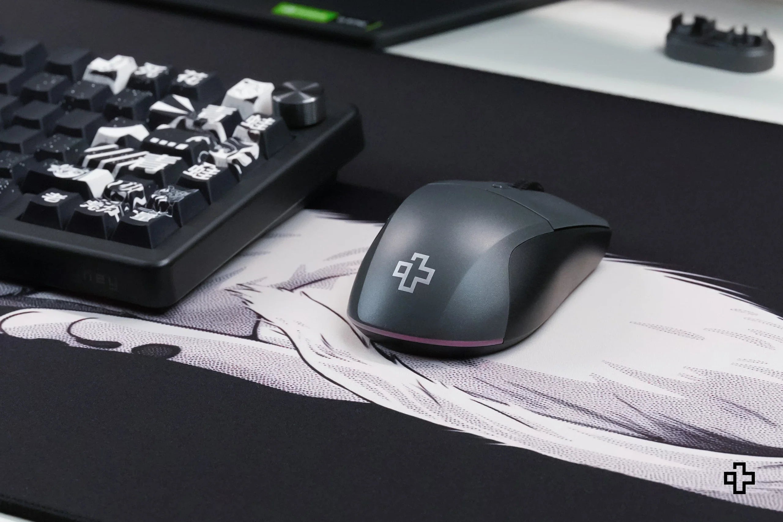 QwertyKey Flow Office Bluetooth Wireless RGB Black Mouse