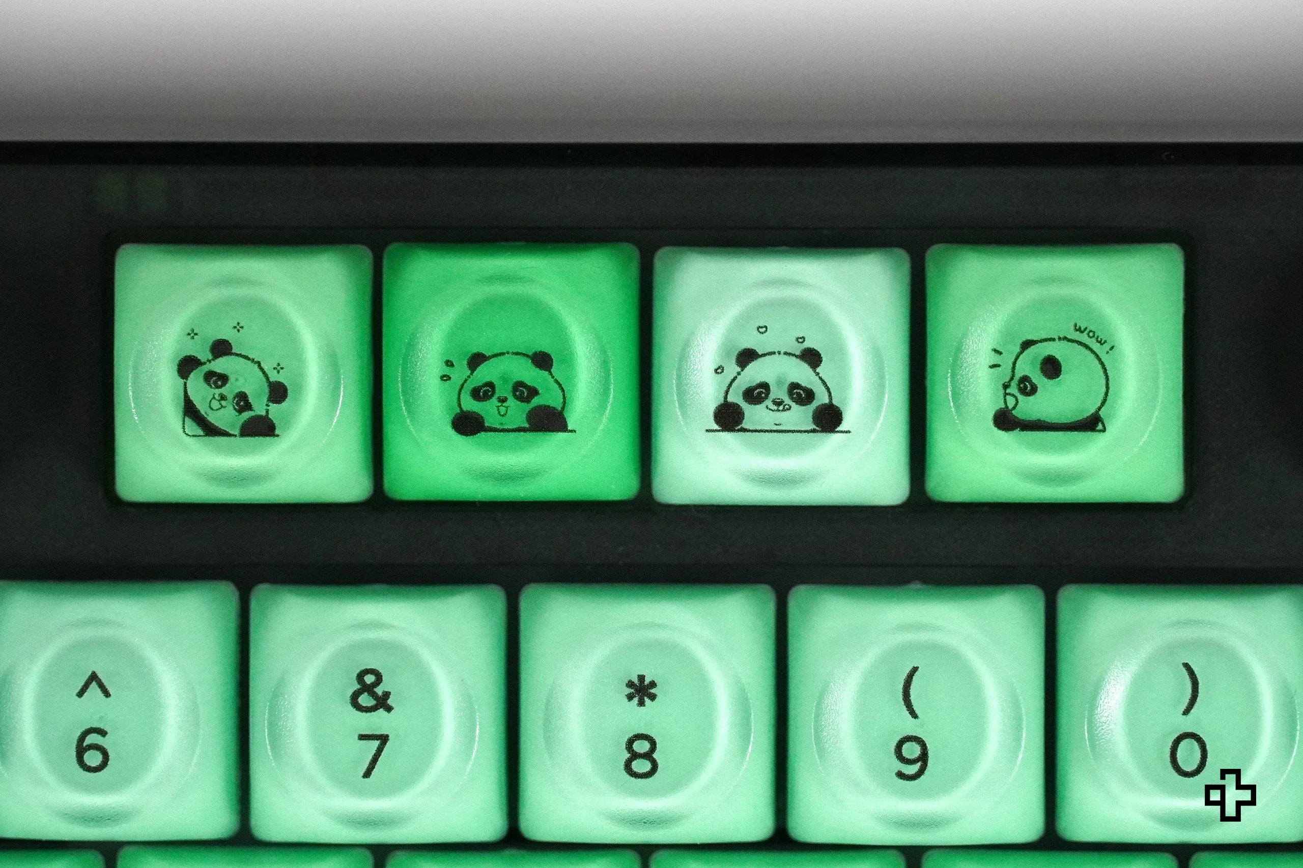 QwertyKey Mint HOA Profile Keycap Set