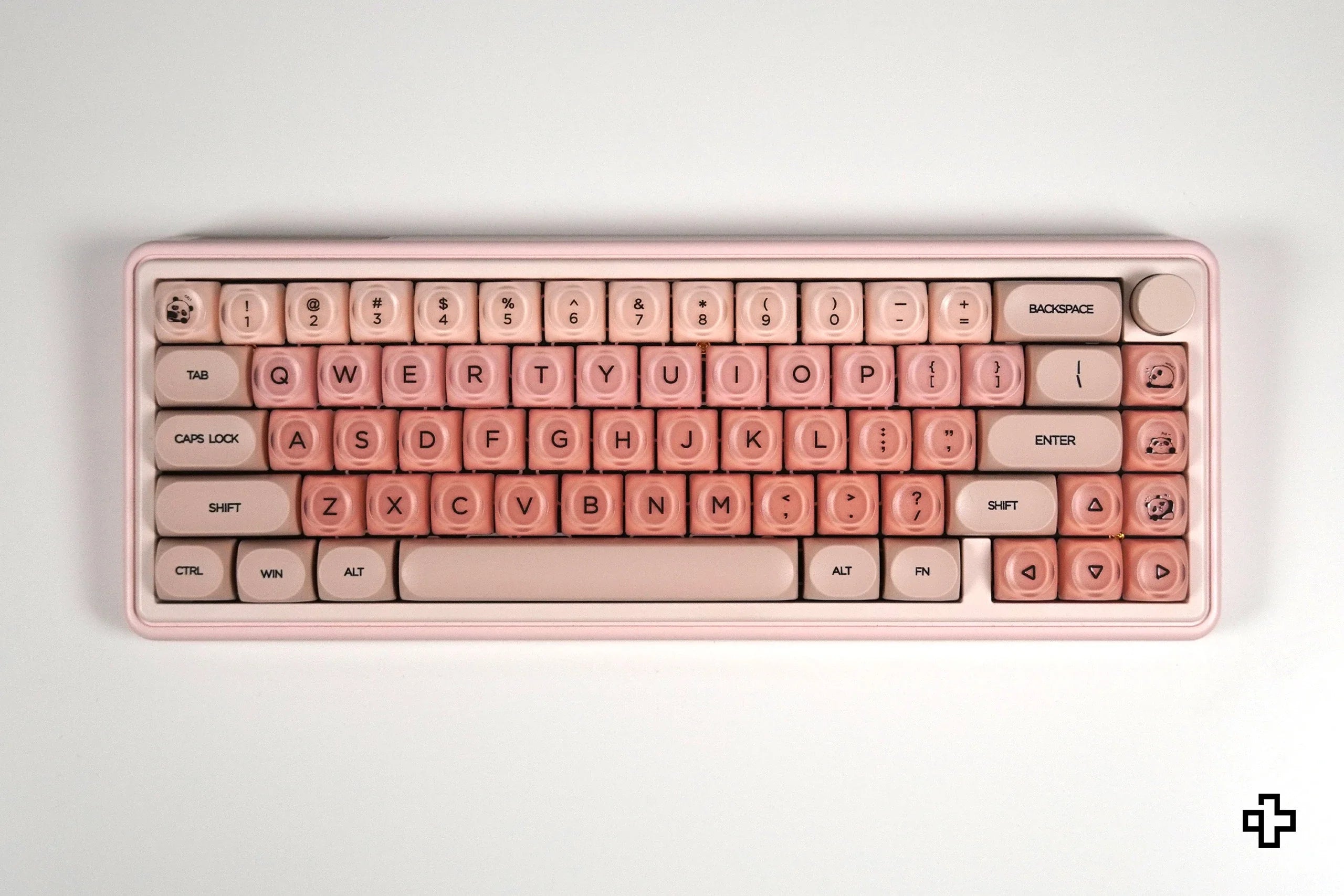 QwertyKey Peach Cream HOA Profile Keycap Set