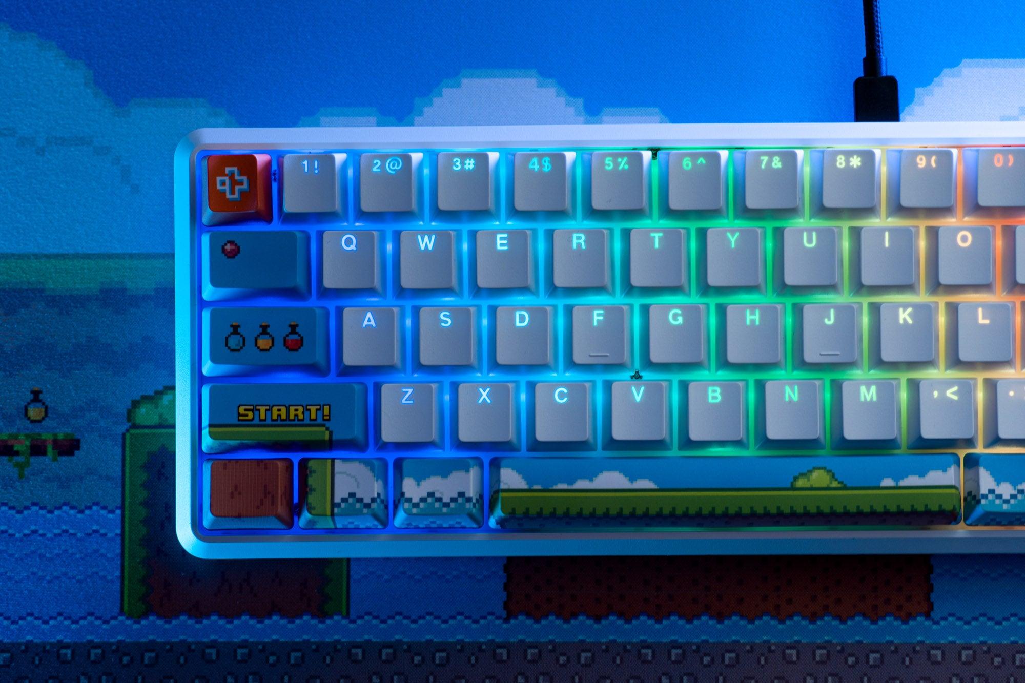 QwertyKey65 Arcade Hotswap RGB Mechanical Gaming Keyboard Keyboards QwertyKey