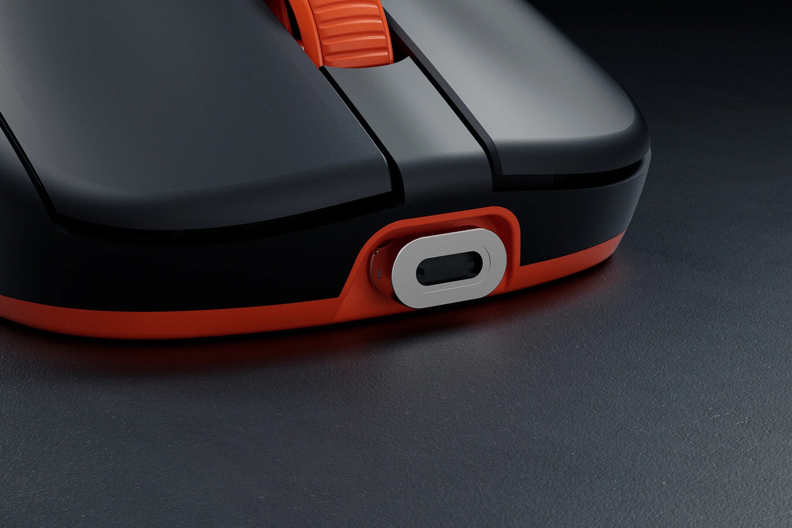QwertyKey Falcon Black 8K, 30.000 DPI, Bluetooth Wireless Trio Mode, Pixart 3950 Gaming Mouse
