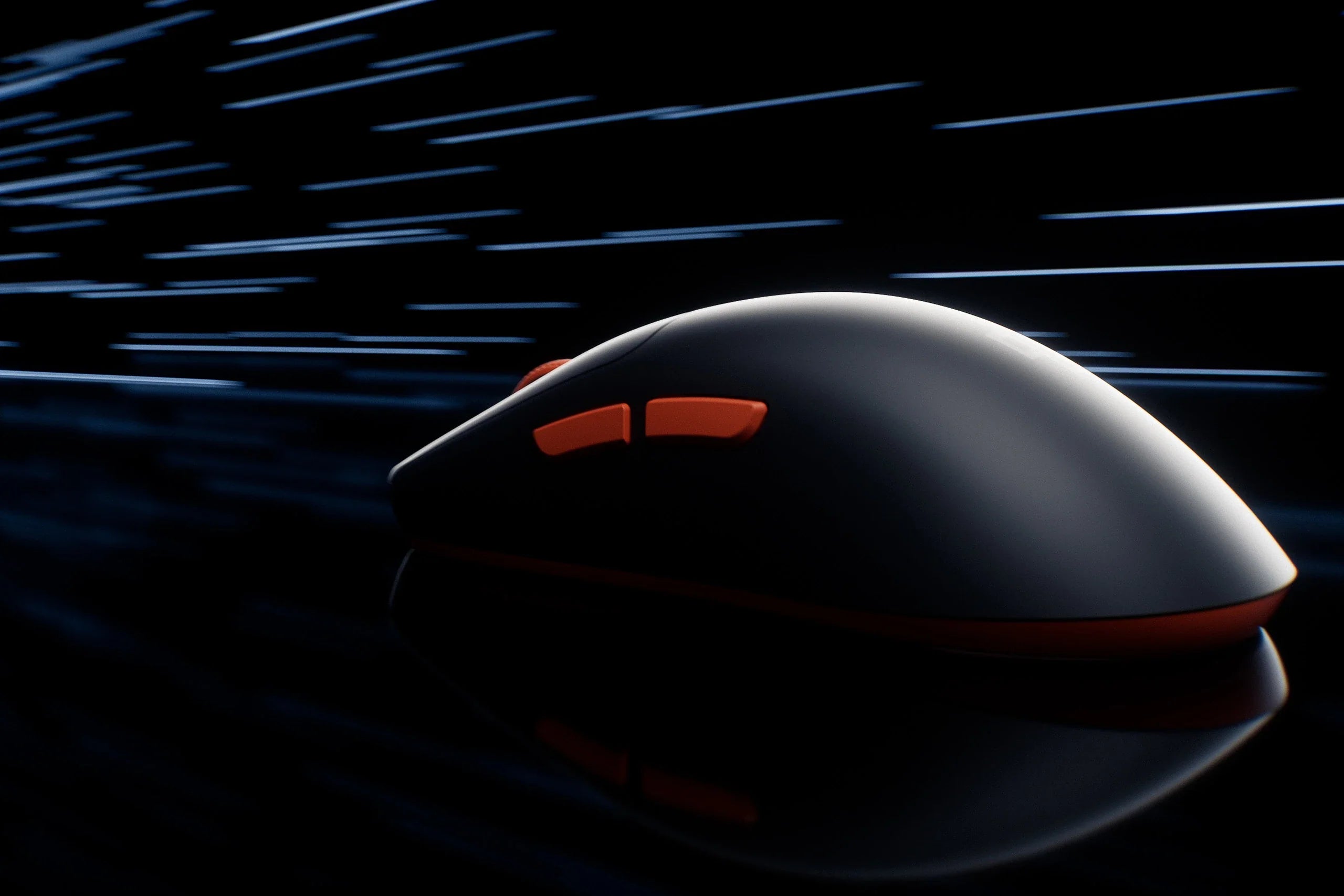 QwertyKey Falcon Black 8K, 30.000 DPI, Bluetooth Wireless Trio Mode, Pixart 3950 Gaming Mouse