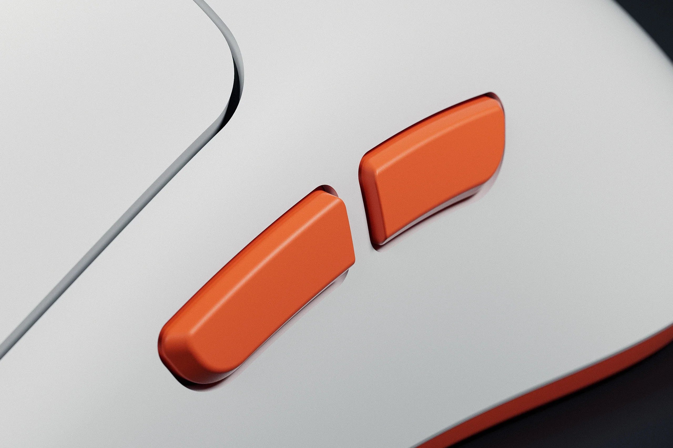 QwertyKey Falcon White 8K, 30.000 DPI, Bluetooth Wireless Trio Mode, Pixart 3950 Gaming Mouse