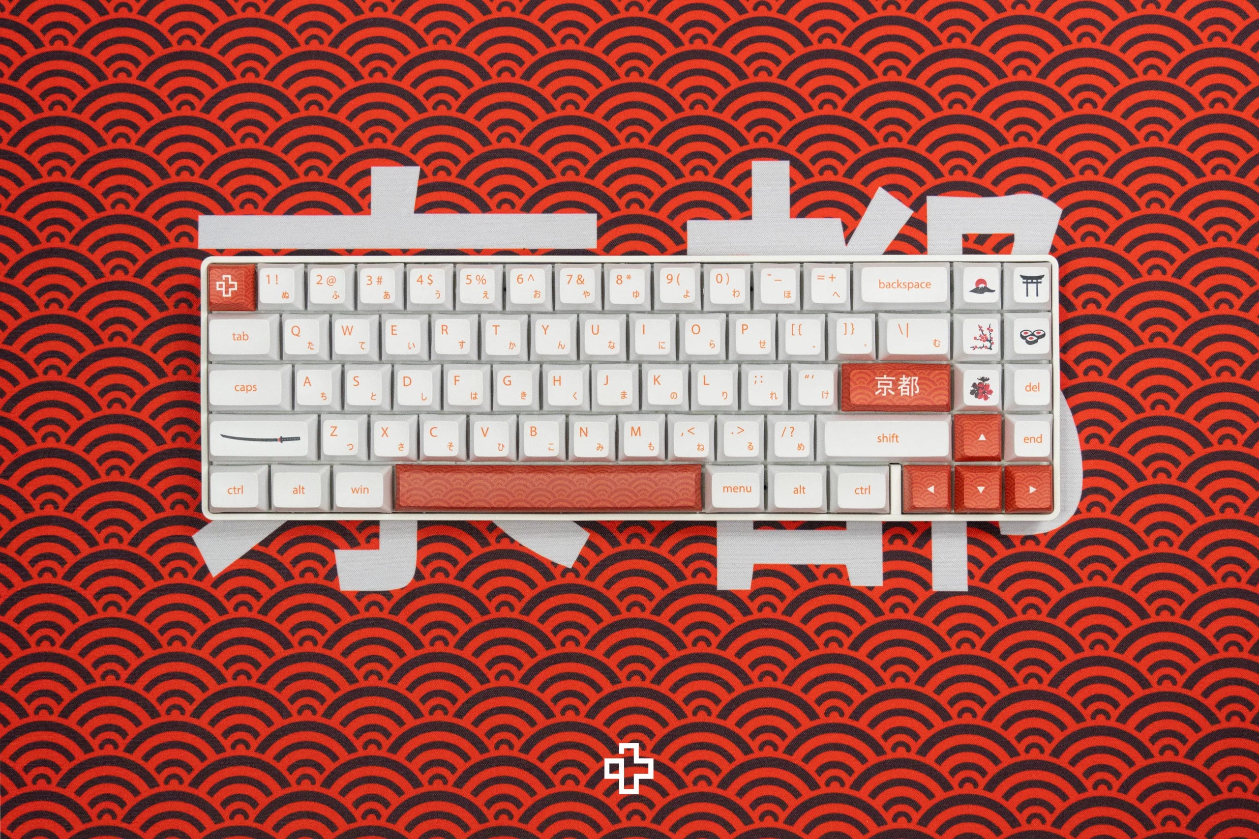 QwertyKey Kyoto Deskmat 4mm Stitched Edges