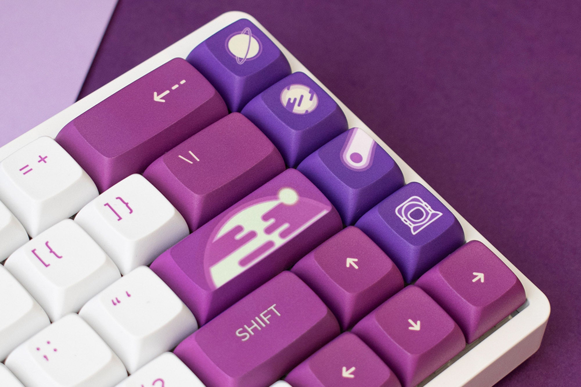 Keycap Set QwertyKey LiftOff Profile XDA Material PBT - QwertyKey