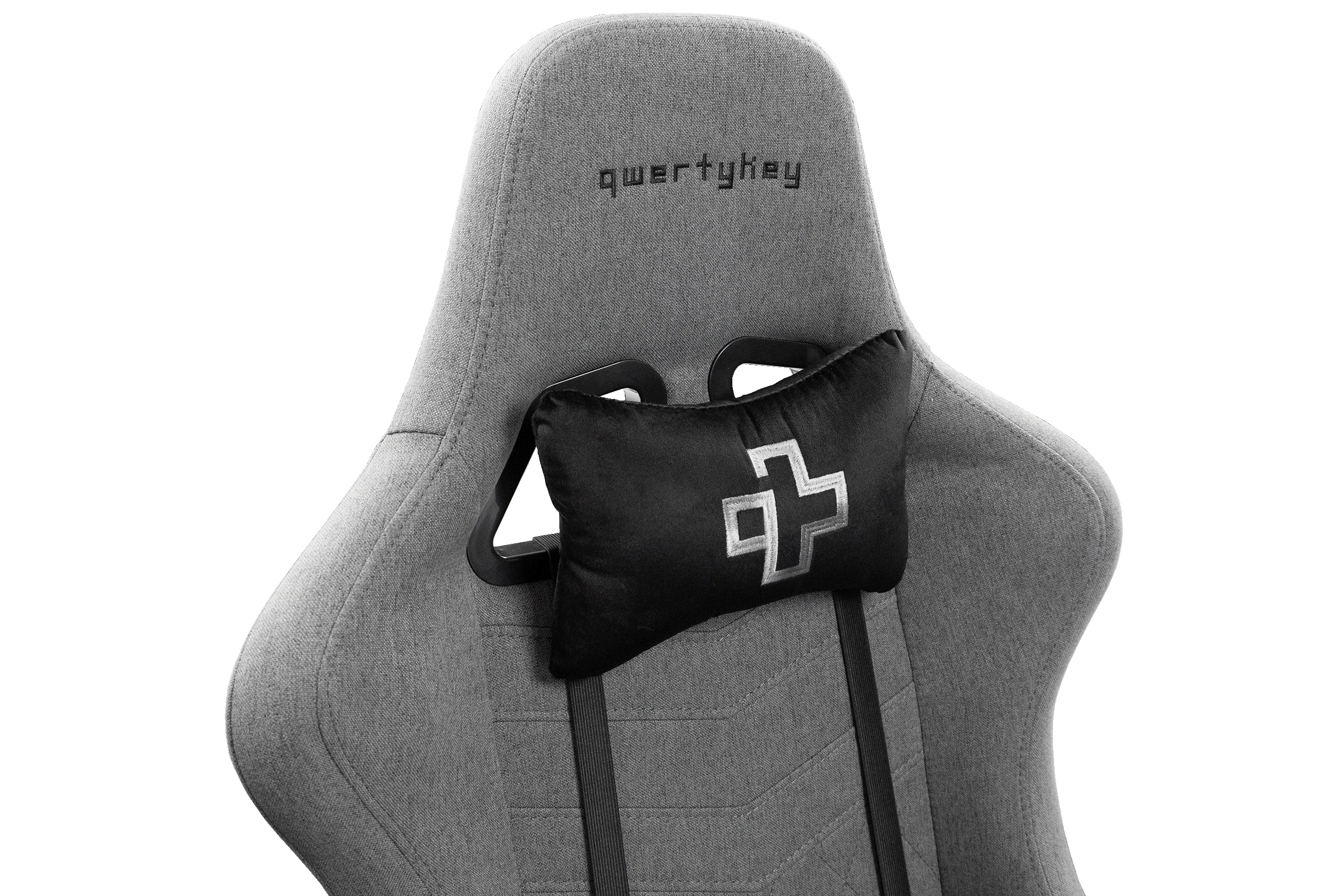 QwertyKey - QK/ALT, Gray Gaming Chair