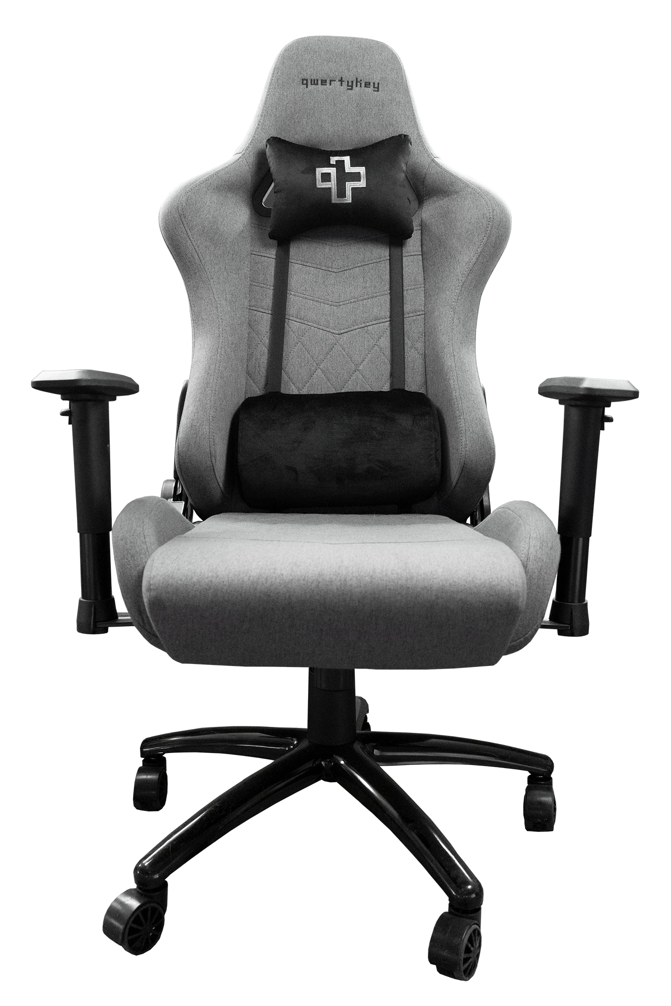 QwertyKey - QK/ALT, Gray Gaming Chair