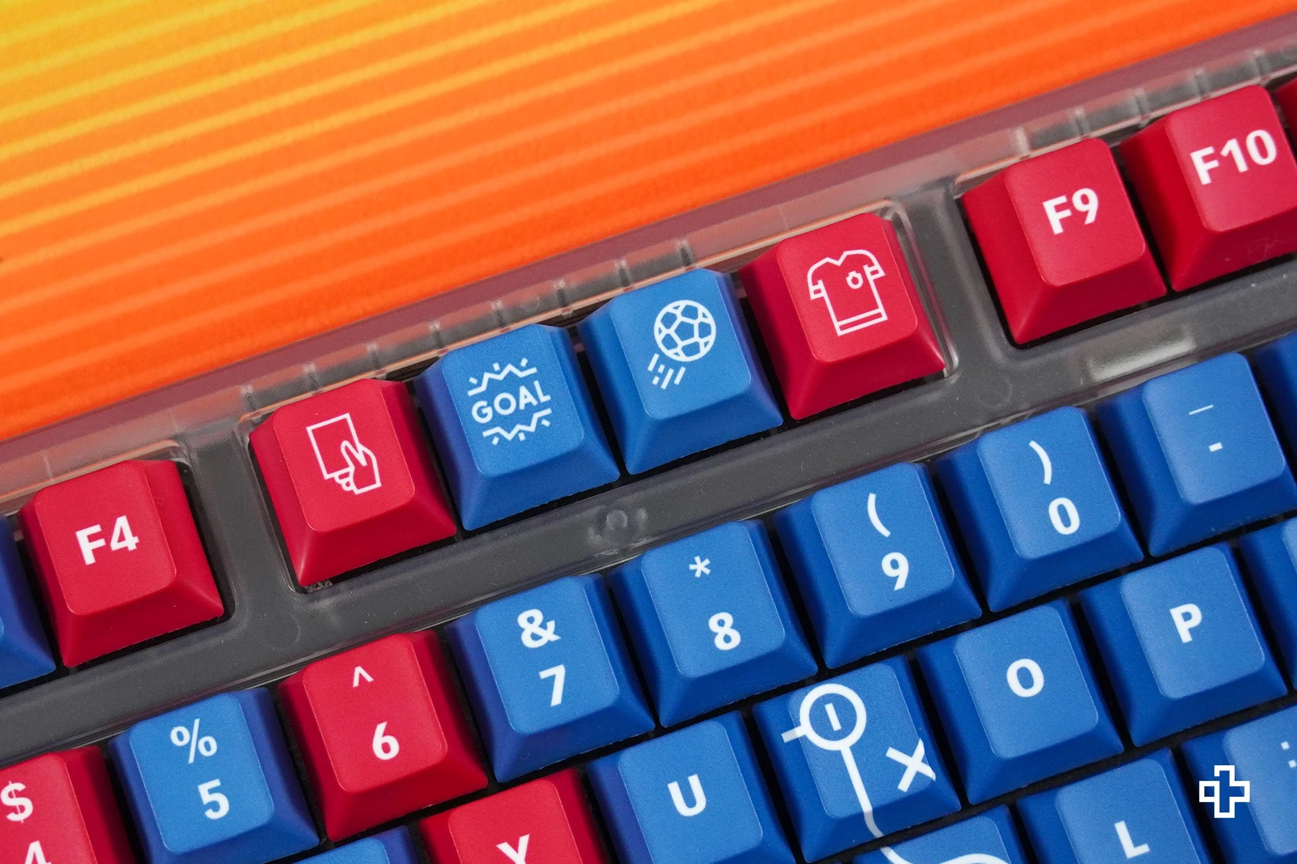 QwertyKey Catalunya Dye Sub Cherry Profile Keycap Set