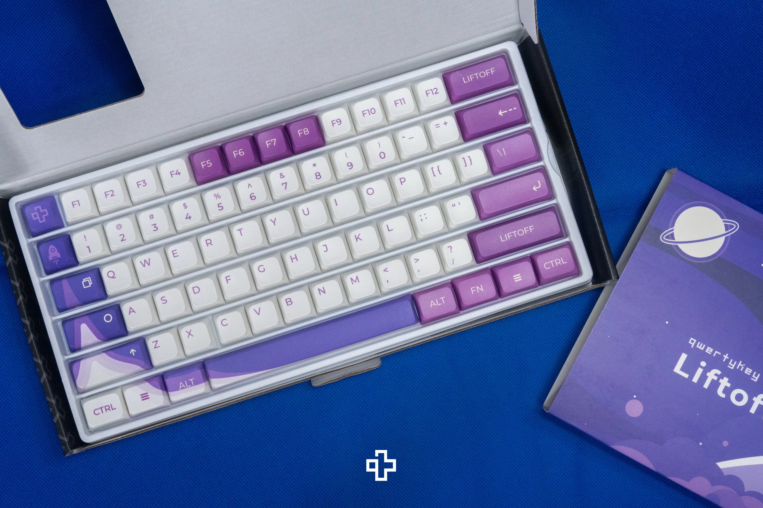 QwertyKey LiftOff XDA Profile PBT Keycap Set